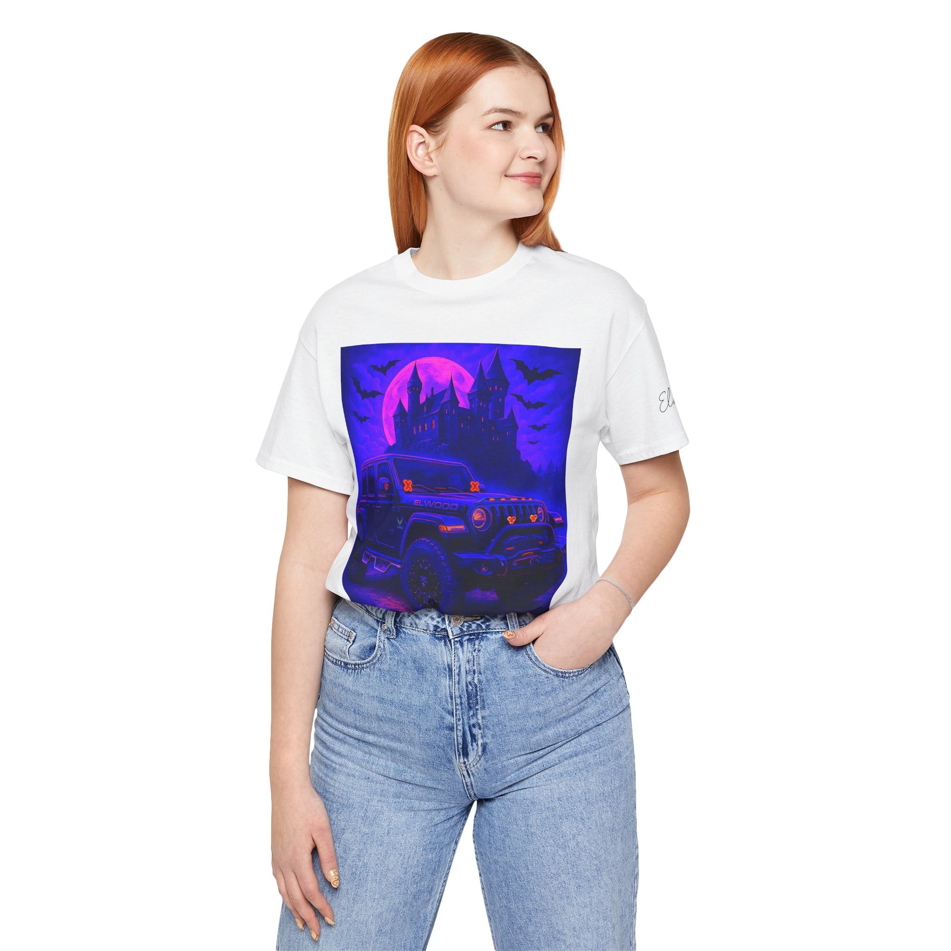Elwood Jeep Adventure Tee - Perfect for Halloween, Road Trips, Outdoor Enthusiasts, Gift for Him or Her, Jeep Lovers, Casual Style