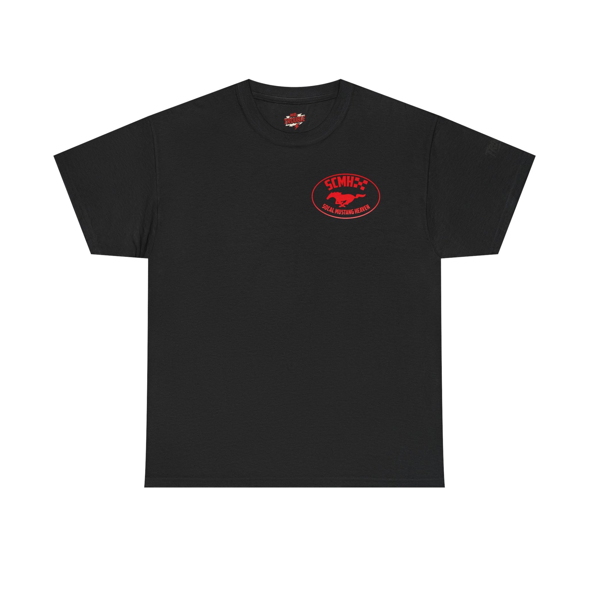 Unisex Heavy Cotton Tee with SoCal Mustang Heaven Design, Casual Tee, Gift for Car Lovers, Mustang Enthusiast Shirt, Iconic Graphic Tee