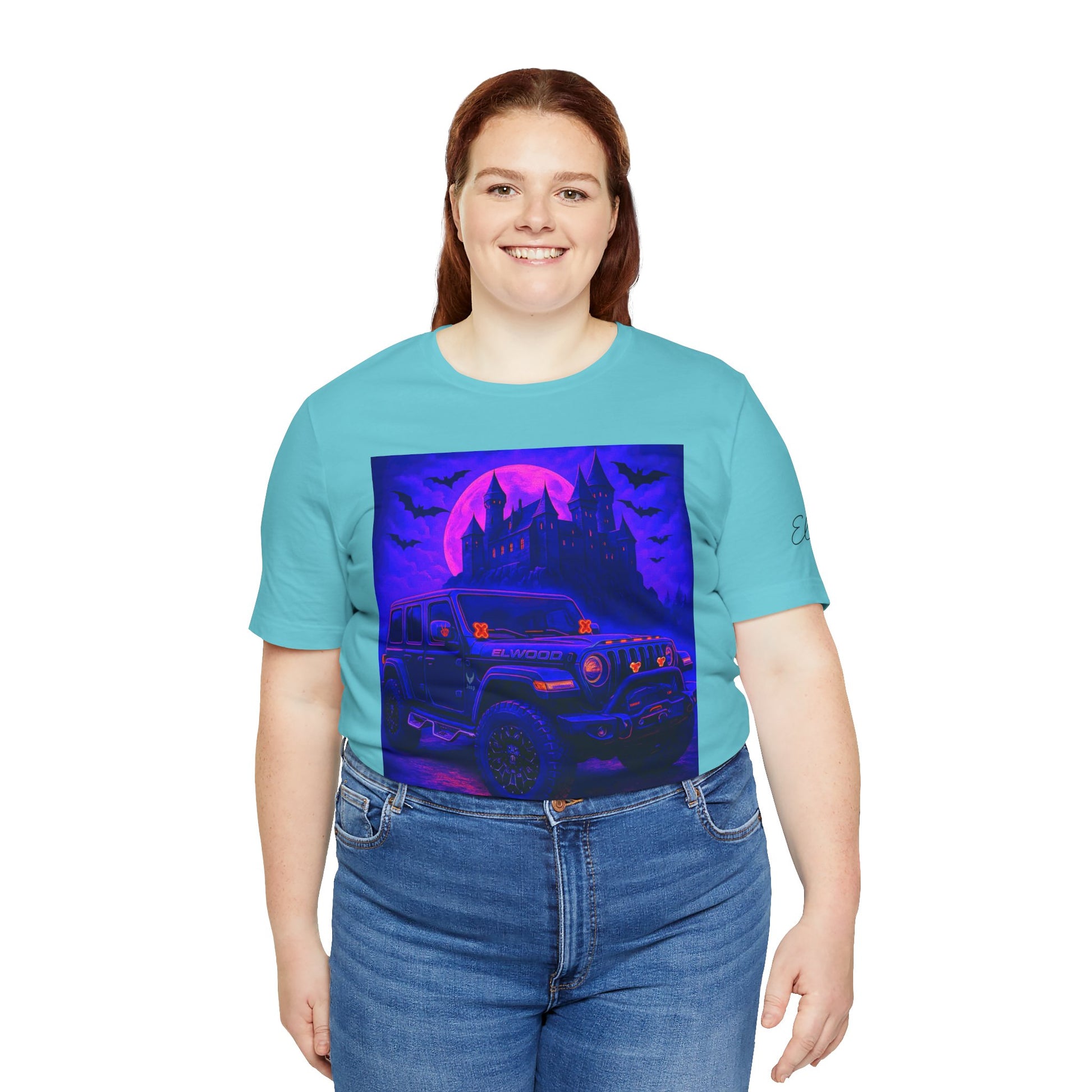 Elwood Jeep Adventure Tee - Perfect for Halloween, Road Trips, Outdoor Enthusiasts, Gift for Him or Her, Jeep Lovers, Casual Style