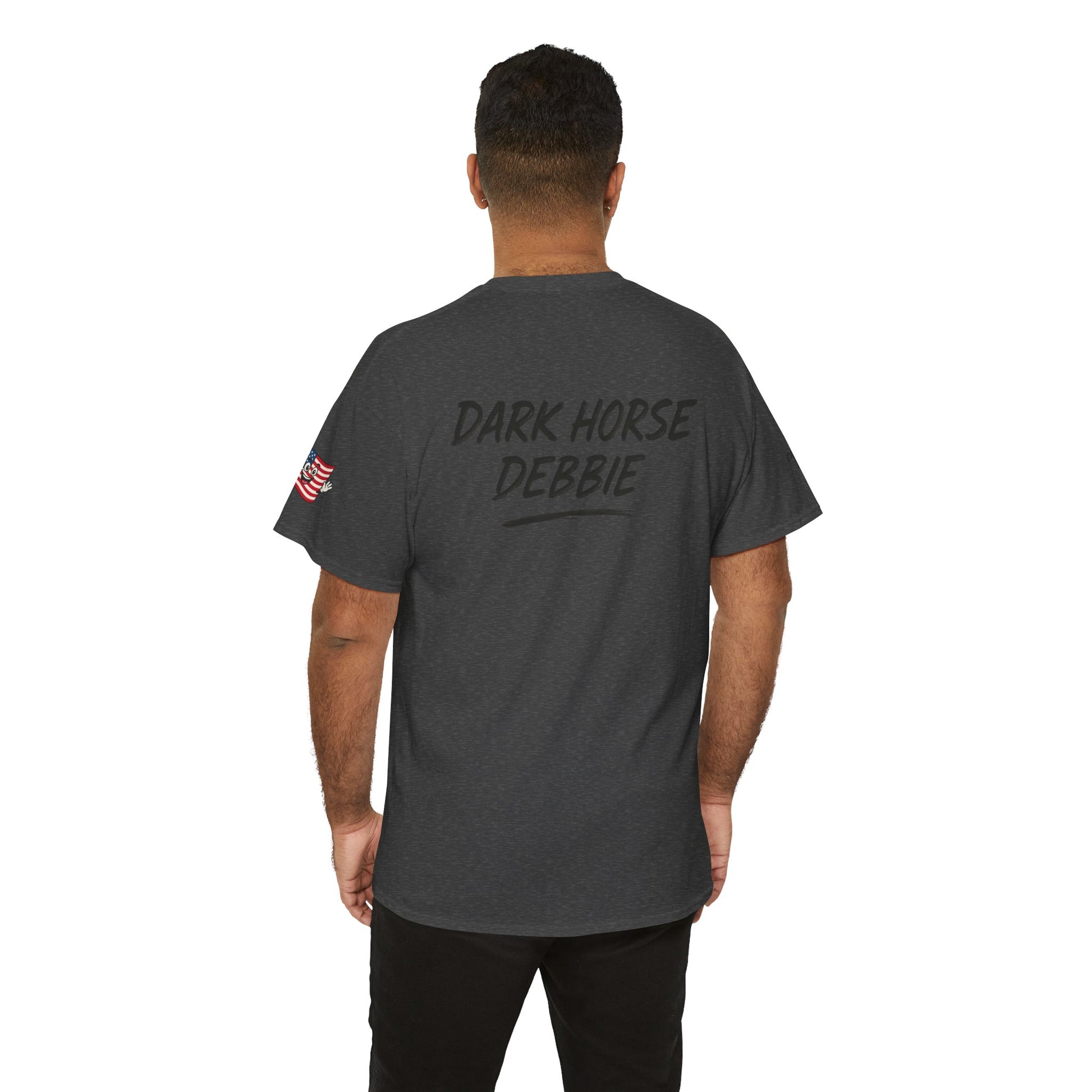 Dark Horse Debbie Patriotic Car Enthusiast Tee - Perfect for Independence Day, Gift for Dad, Car Show, Track Day, Summer Style