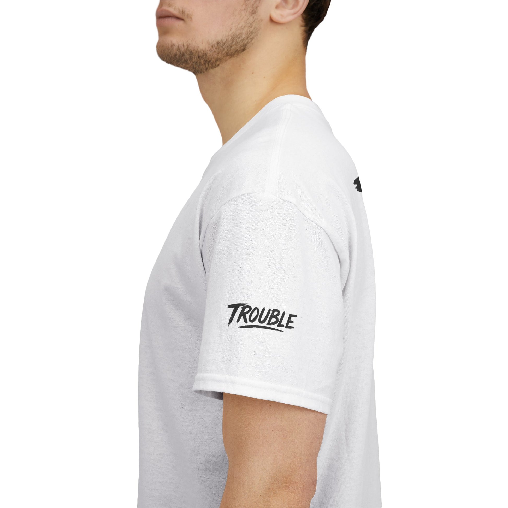 Trouble Retro Trouble Graphic Tee, Unisex Cotton T-Shirt, Cool Streetwear Shirt, Casual Summer Tee, Gift for Car Lovers
