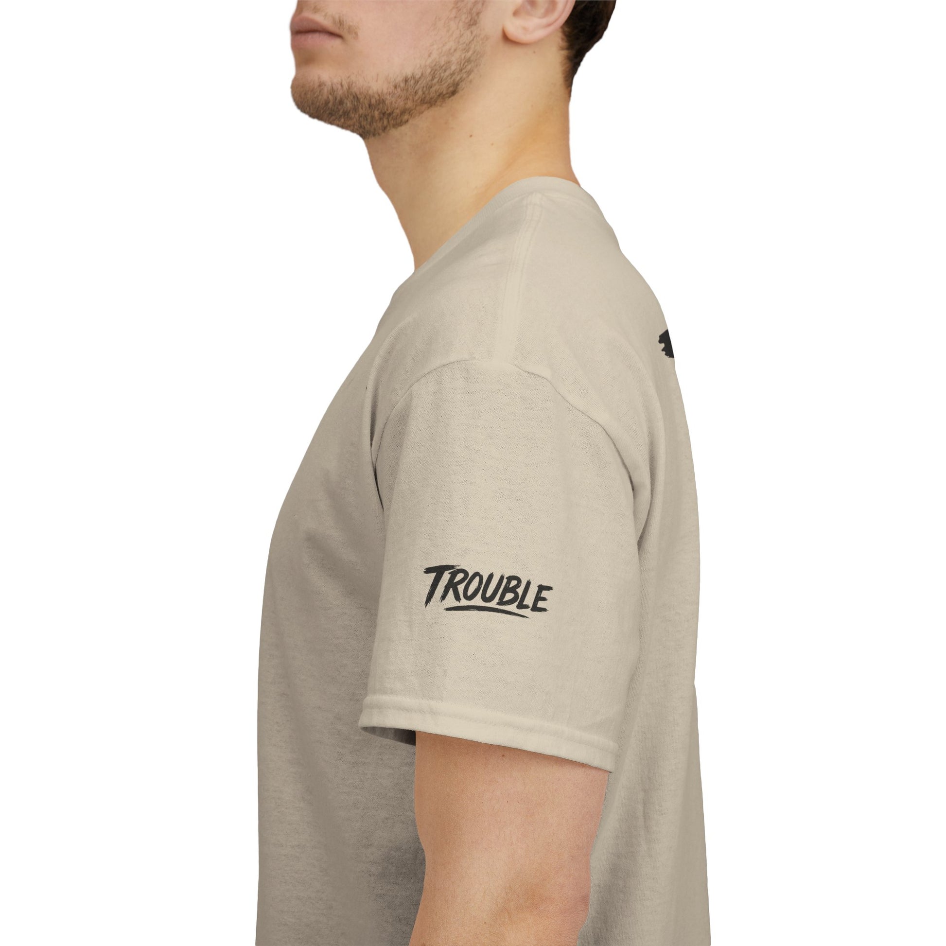 Trouble Retro Trouble Graphic Tee, Unisex Cotton T-Shirt, Cool Streetwear Shirt, Casual Summer Tee, Gift for Car Lovers