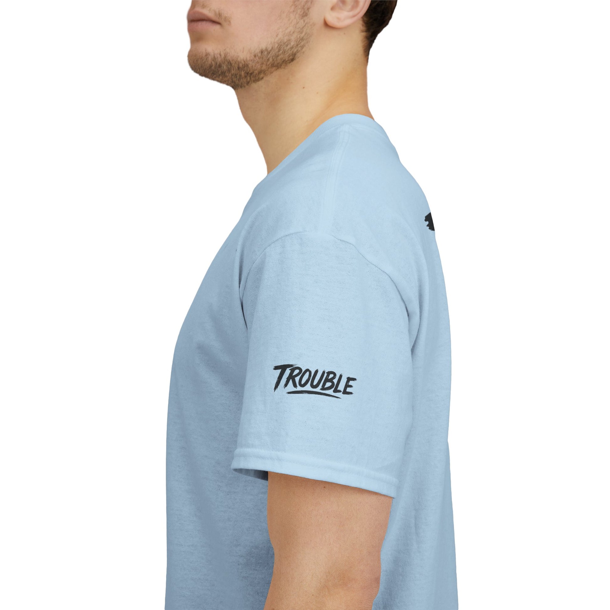 Trouble Retro Trouble Graphic Tee, Unisex Cotton T-Shirt, Cool Streetwear Shirt, Casual Summer Tee, Gift for Car Lovers
