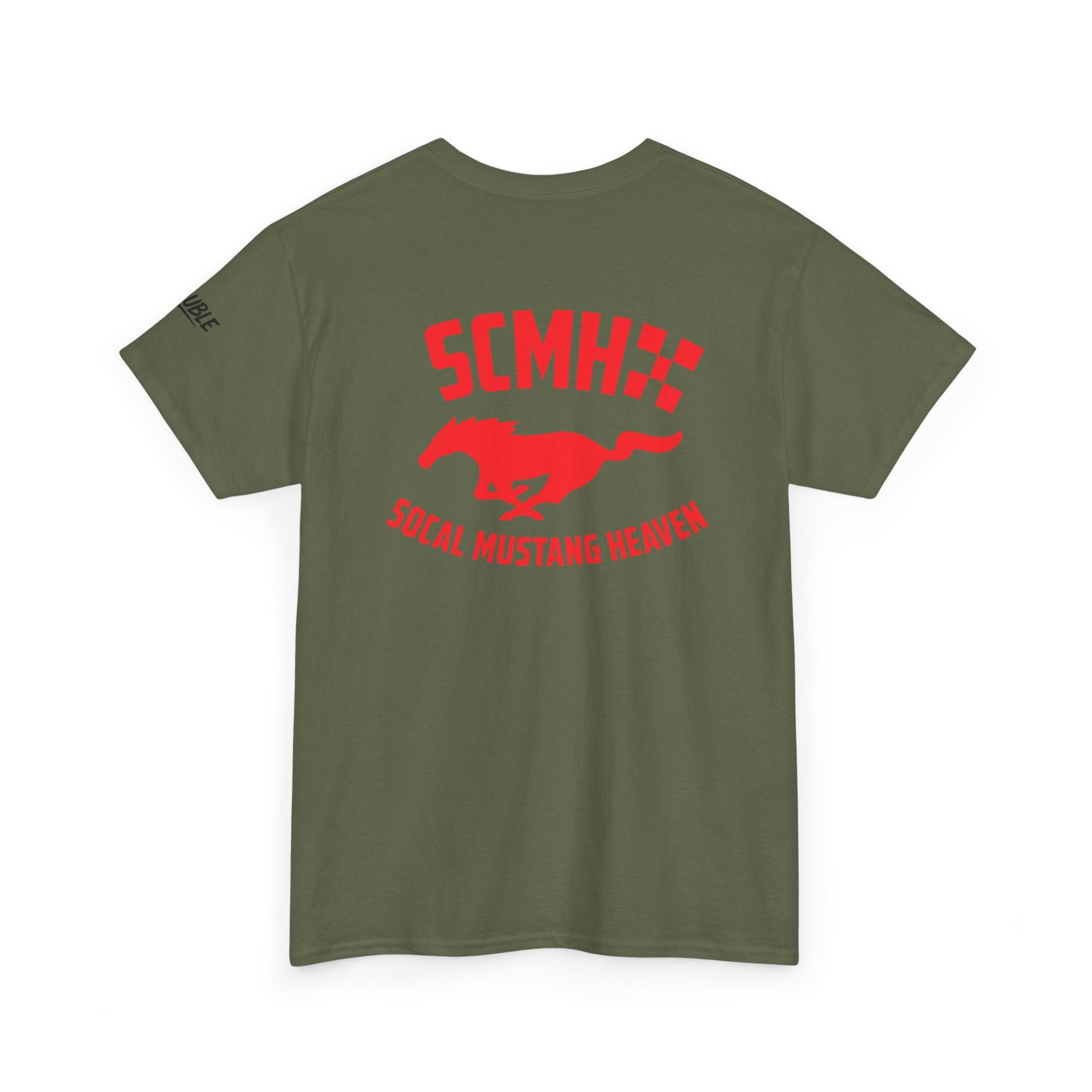 Unisex Heavy Cotton Tee with SoCal Mustang Heaven Design, Casual Tee, Gift for Car Lovers, Mustang Enthusiast Shirt, Iconic Graphic Tee