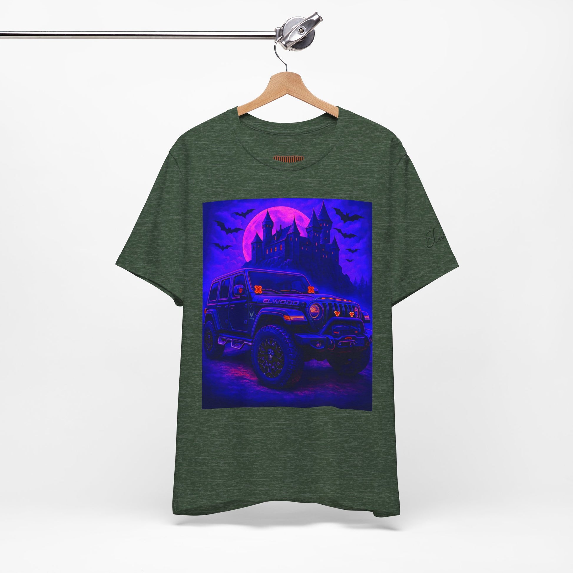Elwood Jeep Adventure Tee - Perfect for Halloween, Road Trips, Outdoor Enthusiasts, Gift for Him or Her, Jeep Lovers, Casual Style