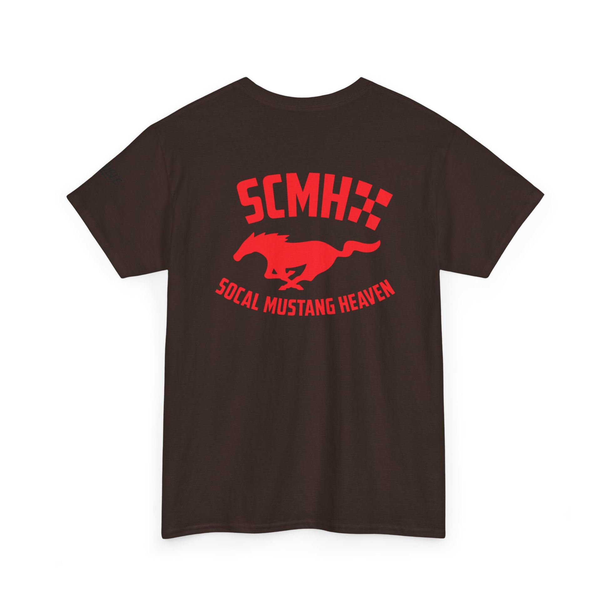 Unisex Heavy Cotton Tee with SoCal Mustang Heaven Design, Casual Tee, Gift for Car Lovers, Mustang Enthusiast Shirt, Iconic Graphic Tee