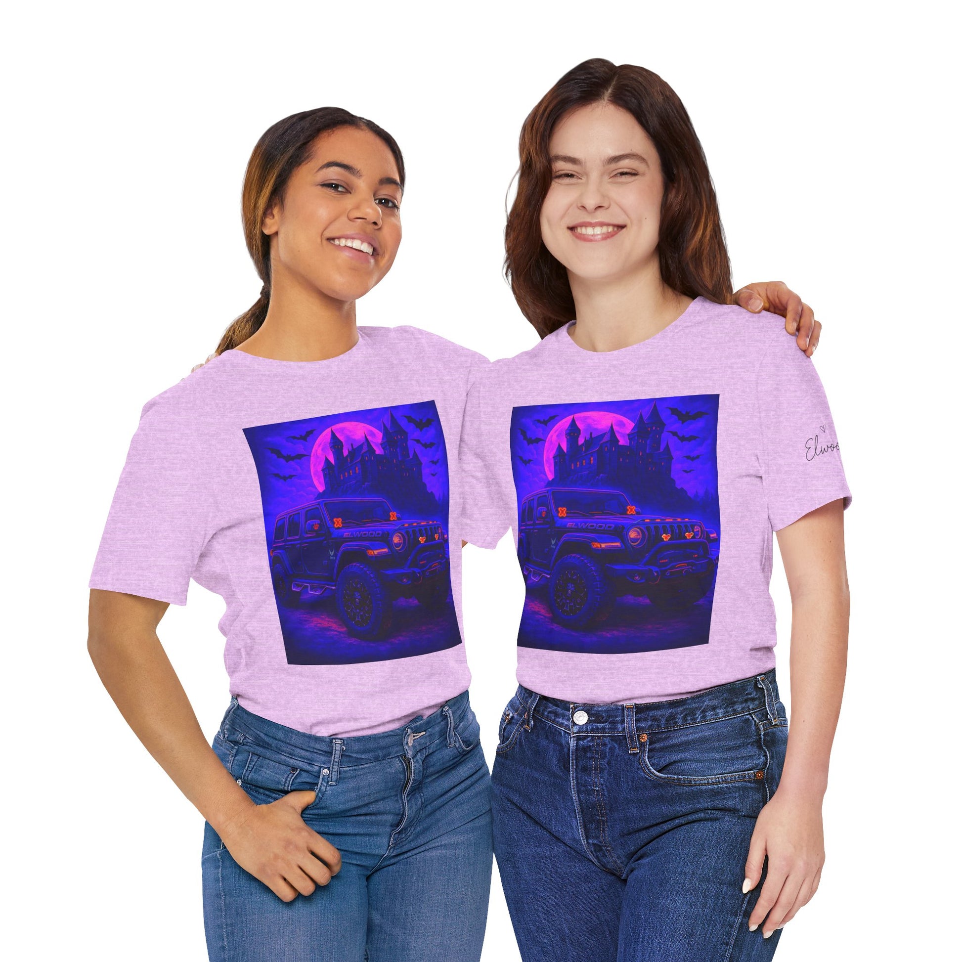 Elwood Jeep Adventure Tee - Perfect for Halloween, Road Trips, Outdoor Enthusiasts, Gift for Him or Her, Jeep Lovers, Casual Style