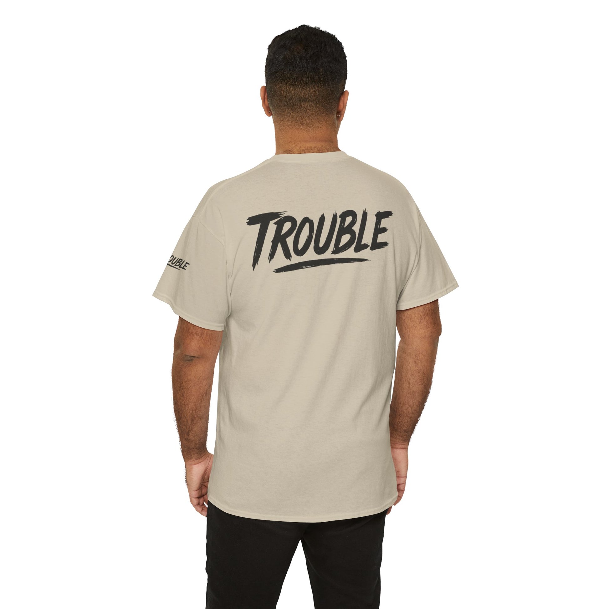 Trouble Retro Trouble Graphic Tee, Unisex Cotton T-Shirt, Cool Streetwear Shirt, Casual Summer Tee, Gift for Car Lovers