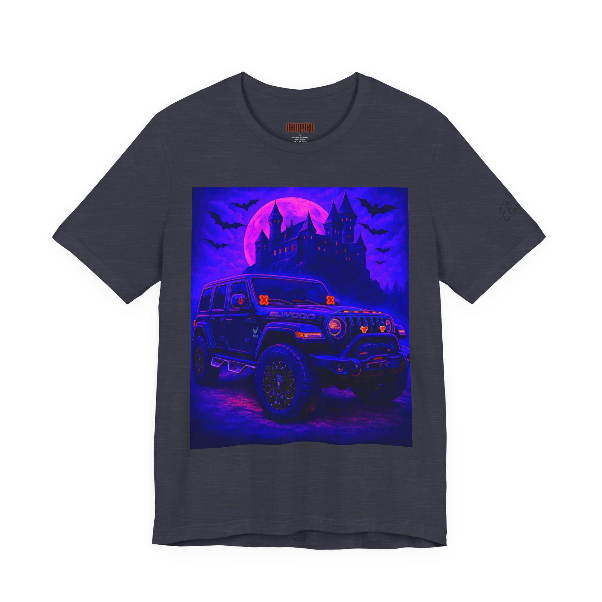 Elwood Jeep Adventure Tee - Perfect for Halloween, Road Trips, Outdoor Enthusiasts, Gift for Him or Her, Jeep Lovers, Casual Style