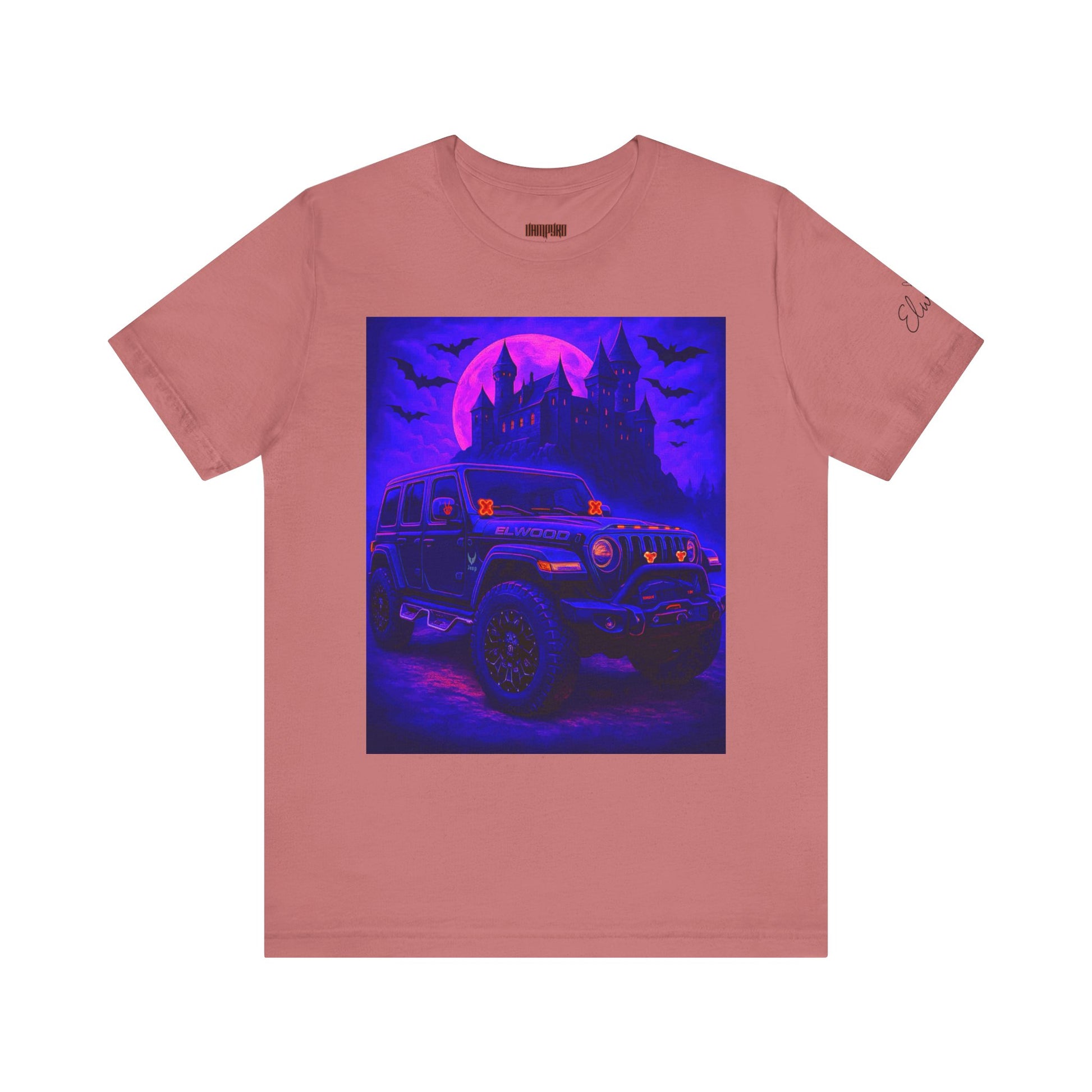 Elwood Jeep Adventure Tee - Perfect for Halloween, Road Trips, Outdoor Enthusiasts, Gift for Him or Her, Jeep Lovers, Casual Style