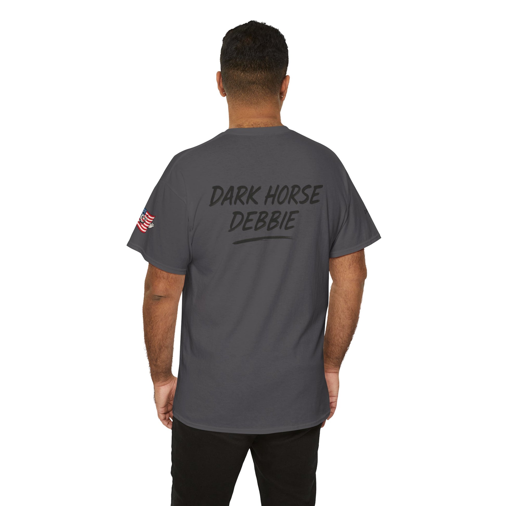Dark Horse Debbie Patriotic Car Enthusiast Tee - Perfect for Independence Day, Gift for Dad, Car Show, Track Day, Summer Style