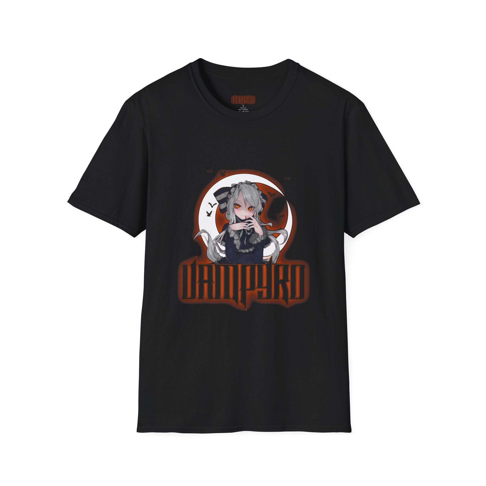 Vampire Crimson Original Graphic T-Shirt, Unisex Tee for Cosplay, Halloween Costume, Casual Wear, Edgy Street Style, Gift for Fans