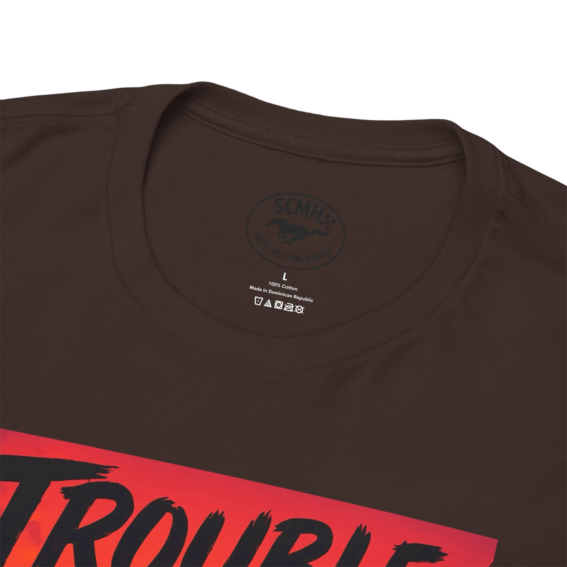 Trouble Retro Trouble Graphic Tee, Unisex Cotton T-Shirt, Cool Streetwear Shirt, Casual Summer Tee, Gift for Car Lovers