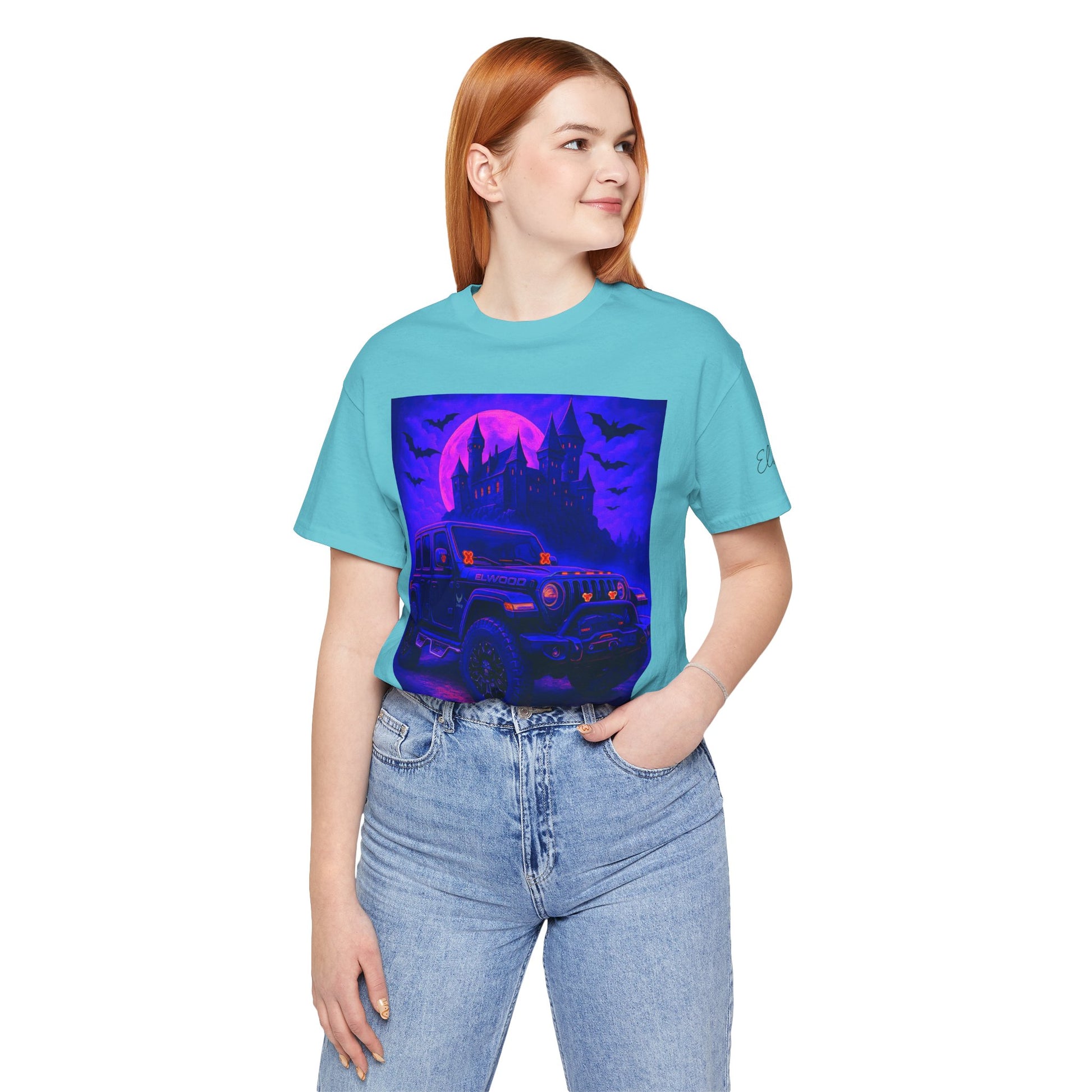 Elwood Jeep Adventure Tee - Perfect for Halloween, Road Trips, Outdoor Enthusiasts, Gift for Him or Her, Jeep Lovers, Casual Style