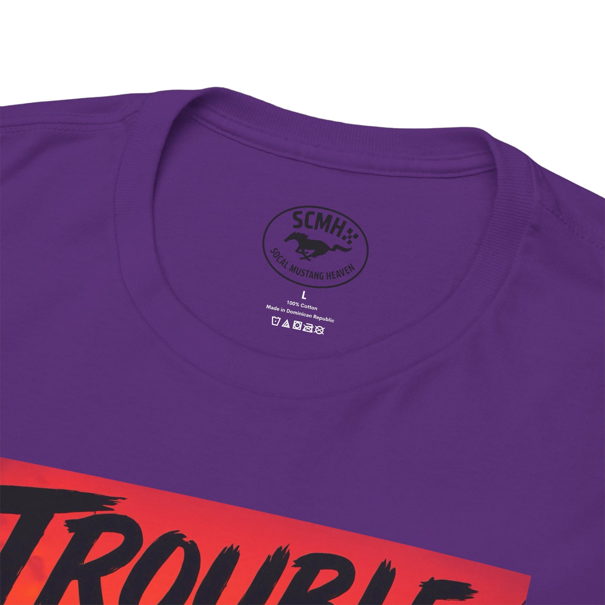 Trouble Retro Trouble Graphic Tee, Unisex Cotton T-Shirt, Cool Streetwear Shirt, Casual Summer Tee, Gift for Car Lovers