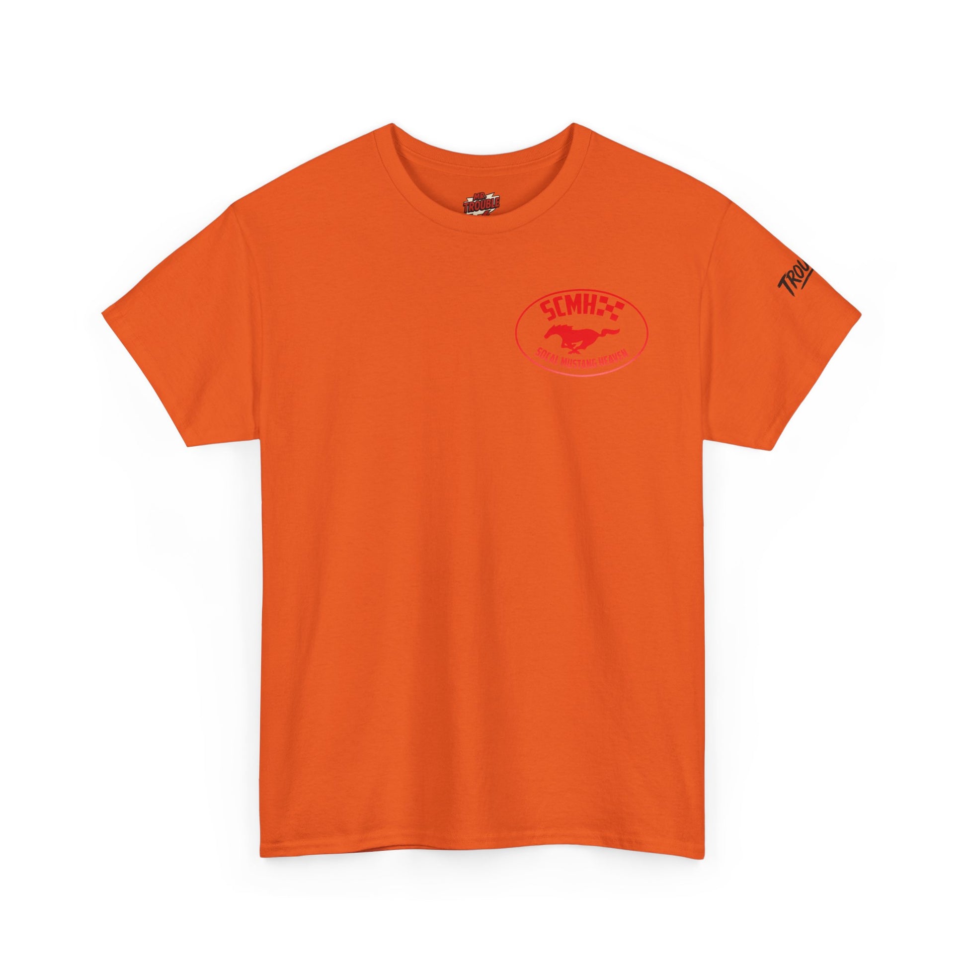 Unisex Heavy Cotton Tee with SoCal Mustang Heaven Design, Casual Tee, Gift for Car Lovers, Mustang Enthusiast Shirt, Iconic Graphic Tee