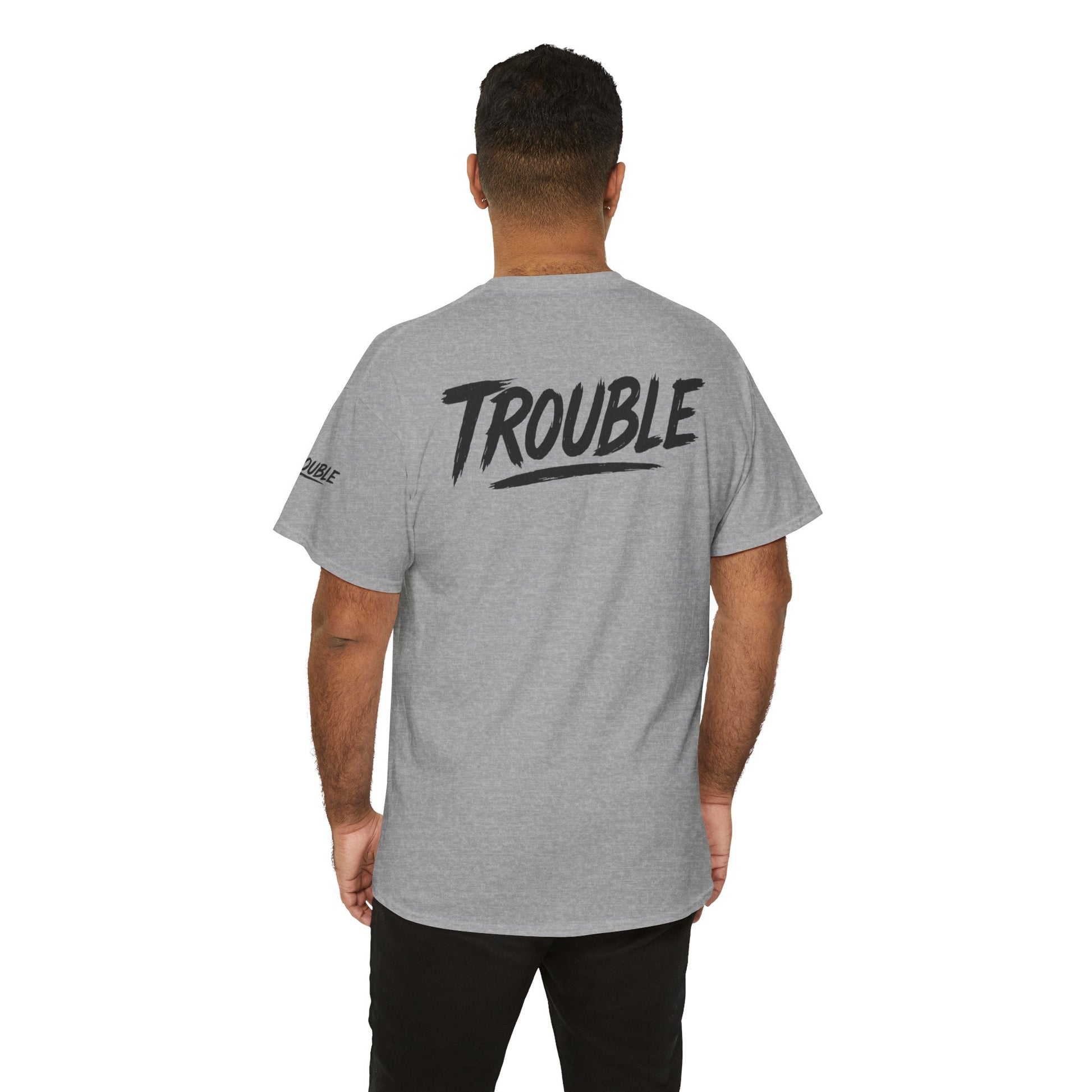 Trouble Retro Trouble Graphic Tee, Unisex Cotton T-Shirt, Cool Streetwear Shirt, Casual Summer Tee, Gift for Car Lovers