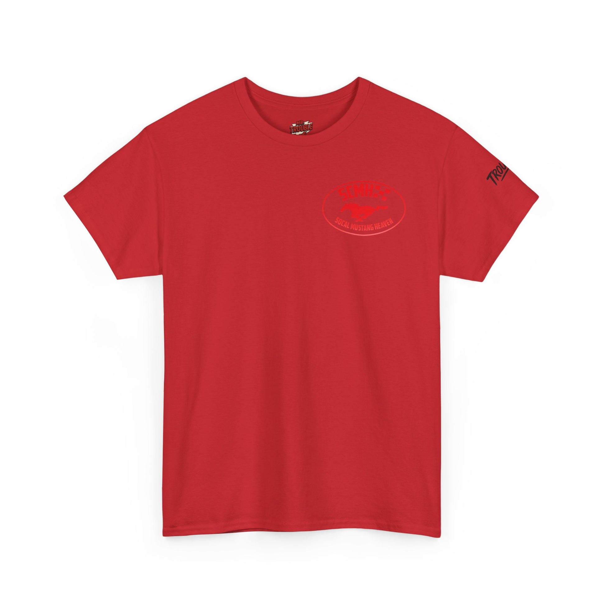 Unisex Heavy Cotton Tee with SoCal Mustang Heaven Design, Casual Tee, Gift for Car Lovers, Mustang Enthusiast Shirt, Iconic Graphic Tee