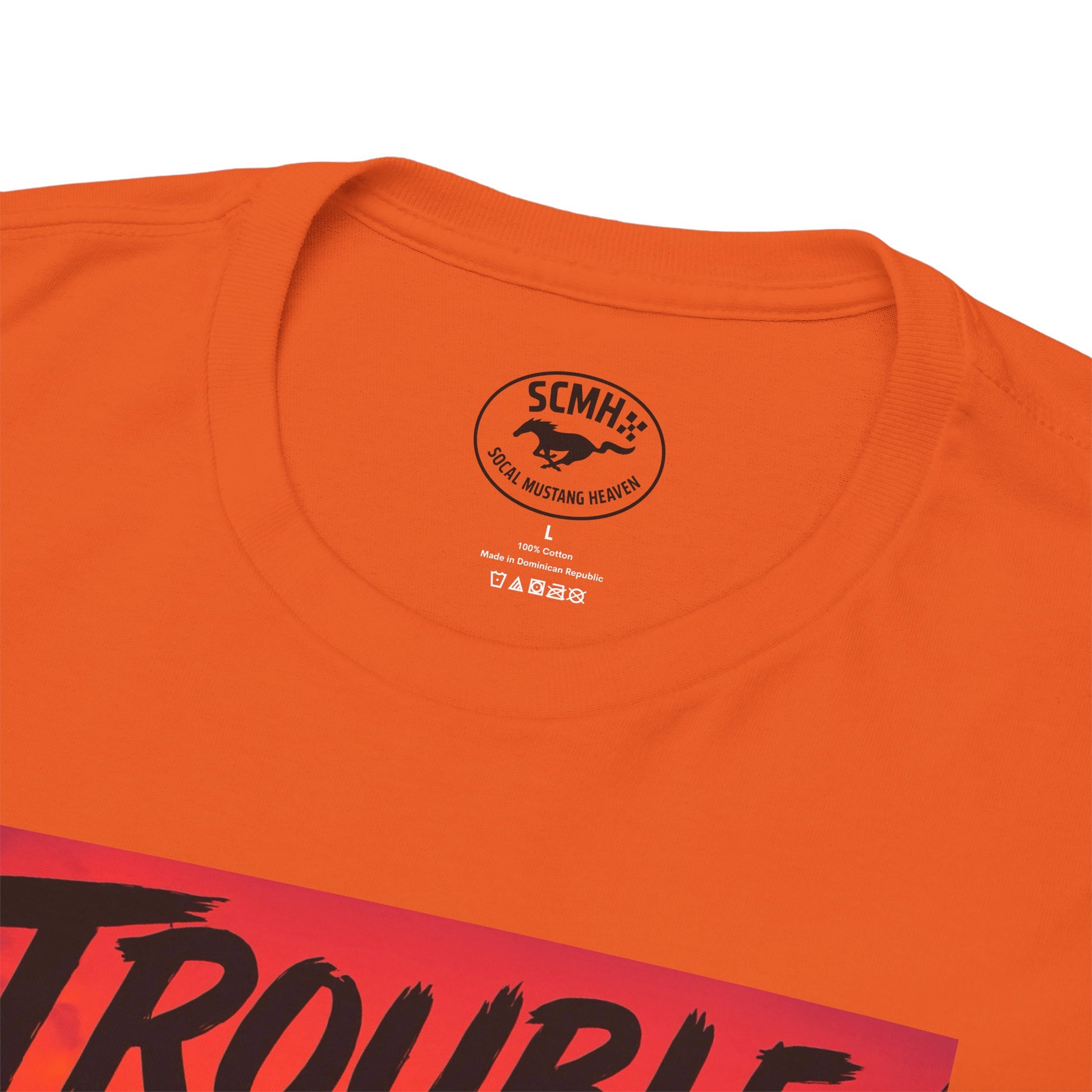 Trouble Retro Trouble Graphic Tee, Unisex Cotton T-Shirt, Cool Streetwear Shirt, Casual Summer Tee, Gift for Car Lovers