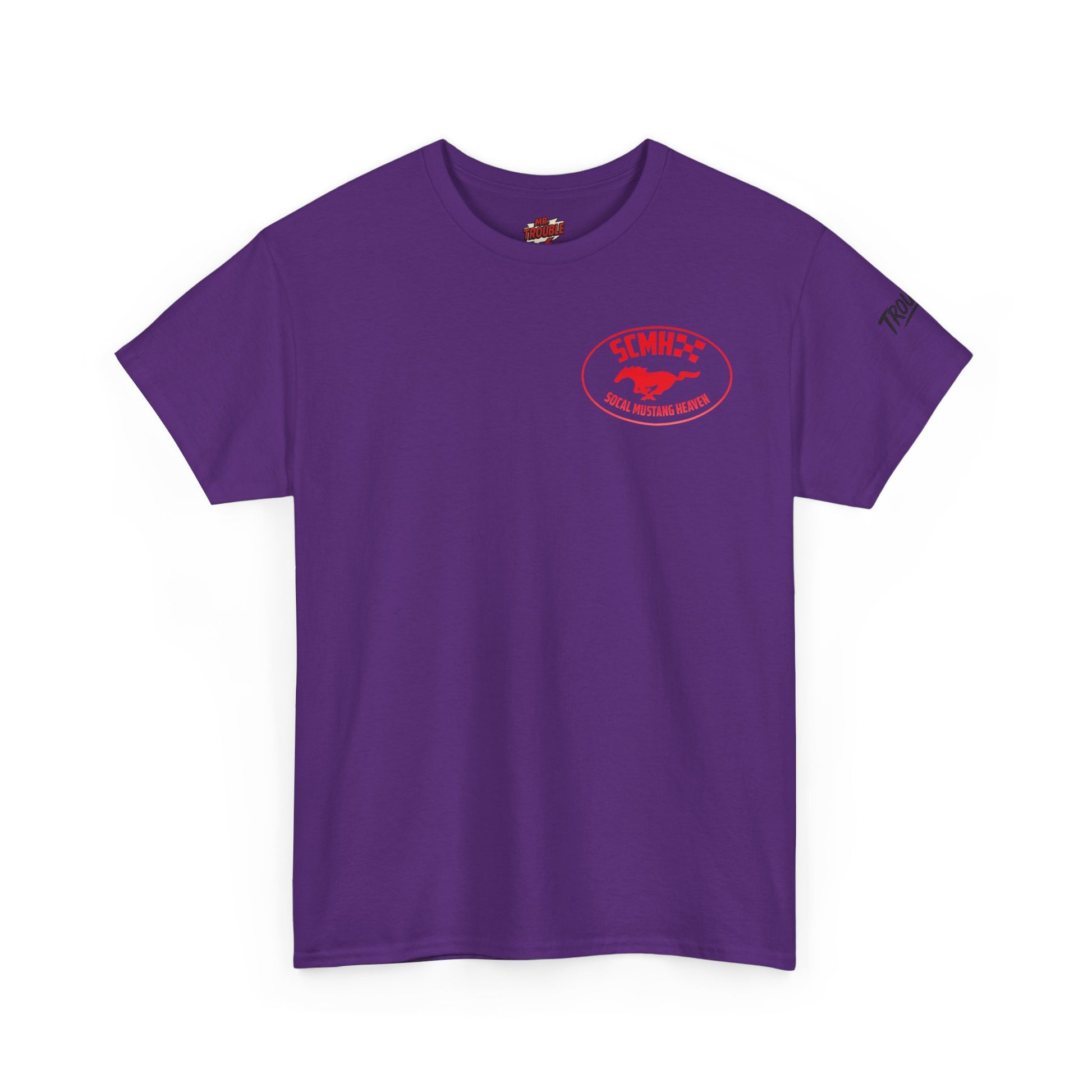 Unisex Heavy Cotton Tee with SoCal Mustang Heaven Design, Casual Tee, Gift for Car Lovers, Mustang Enthusiast Shirt, Iconic Graphic Tee
