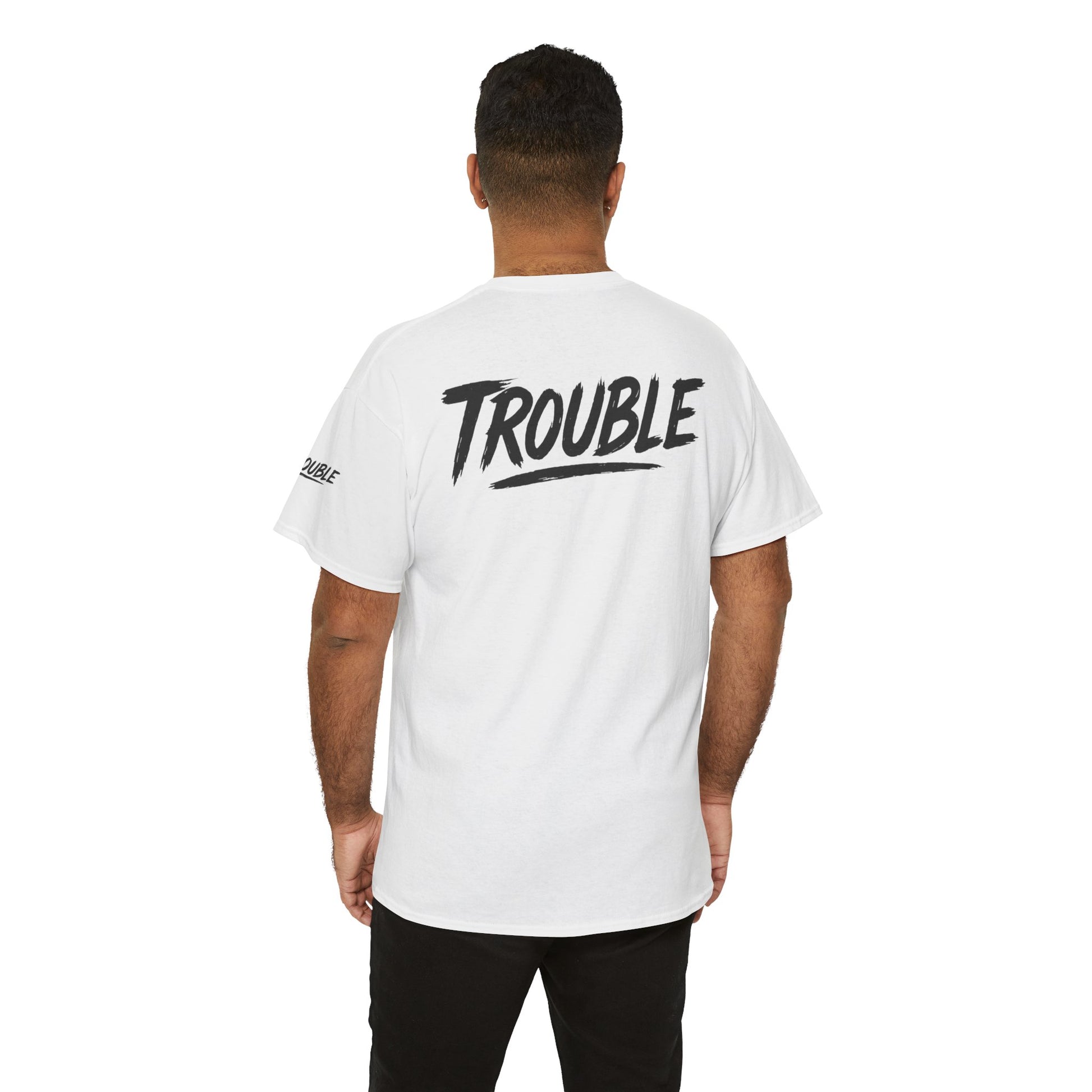 Trouble Retro Trouble Graphic Tee, Unisex Cotton T-Shirt, Cool Streetwear Shirt, Casual Summer Tee, Gift for Car Lovers