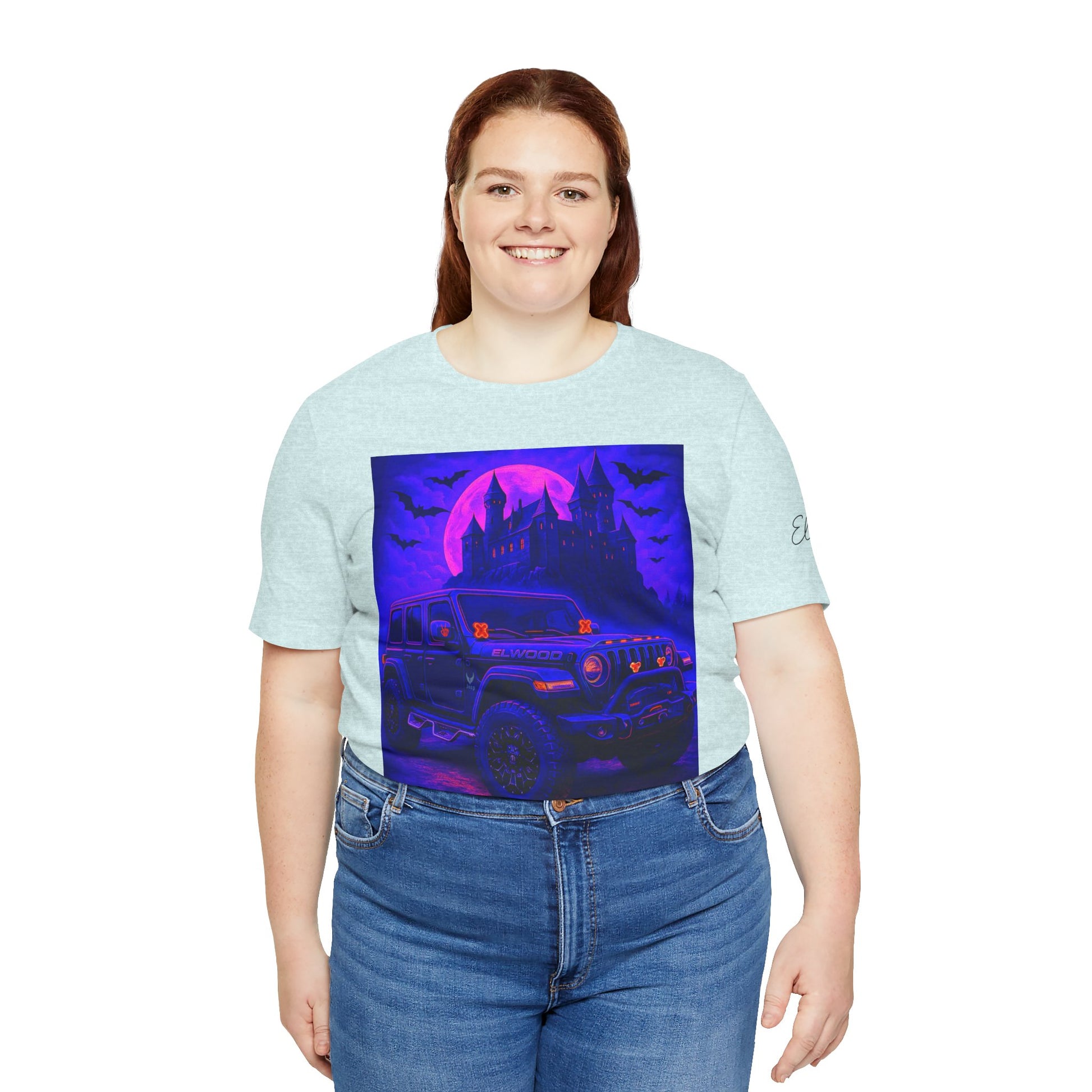 Elwood Jeep Adventure Tee - Perfect for Halloween, Road Trips, Outdoor Enthusiasts, Gift for Him or Her, Jeep Lovers, Casual Style