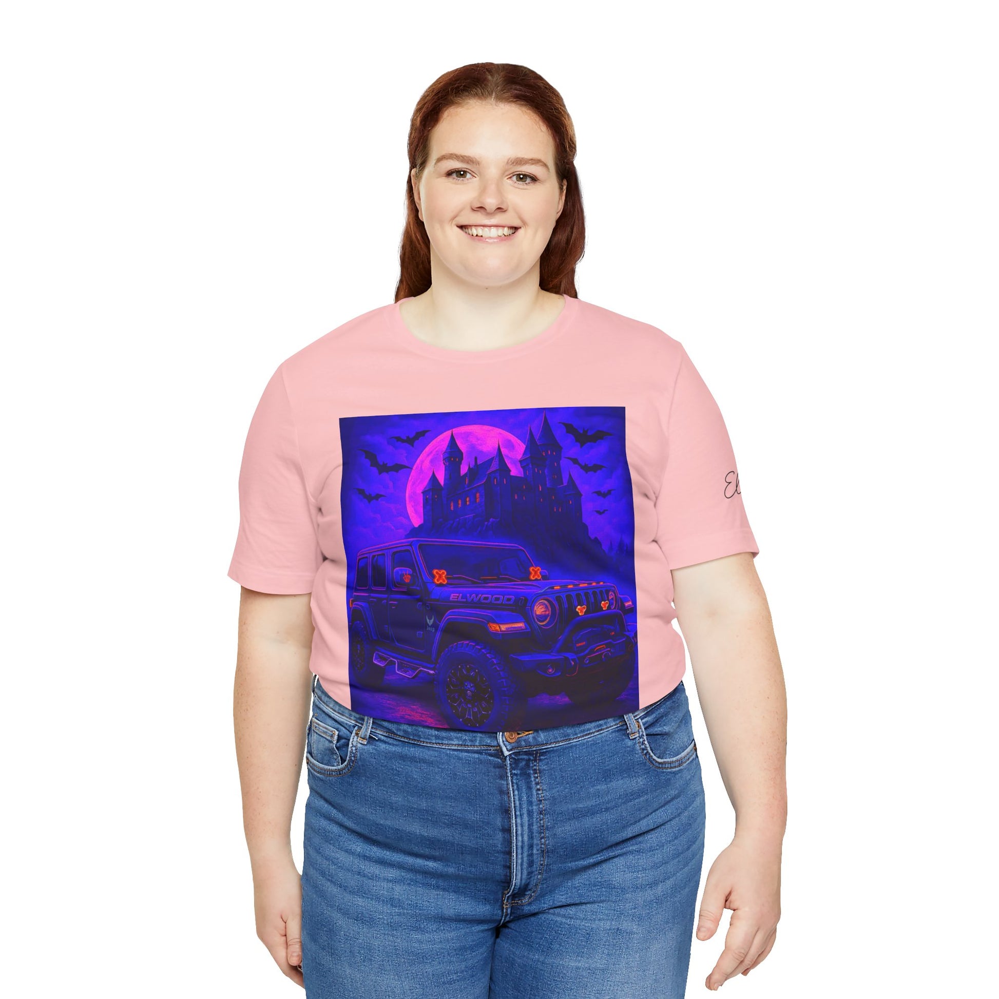 Elwood Jeep Adventure Tee - Perfect for Halloween, Road Trips, Outdoor Enthusiasts, Gift for Him or Her, Jeep Lovers, Casual Style