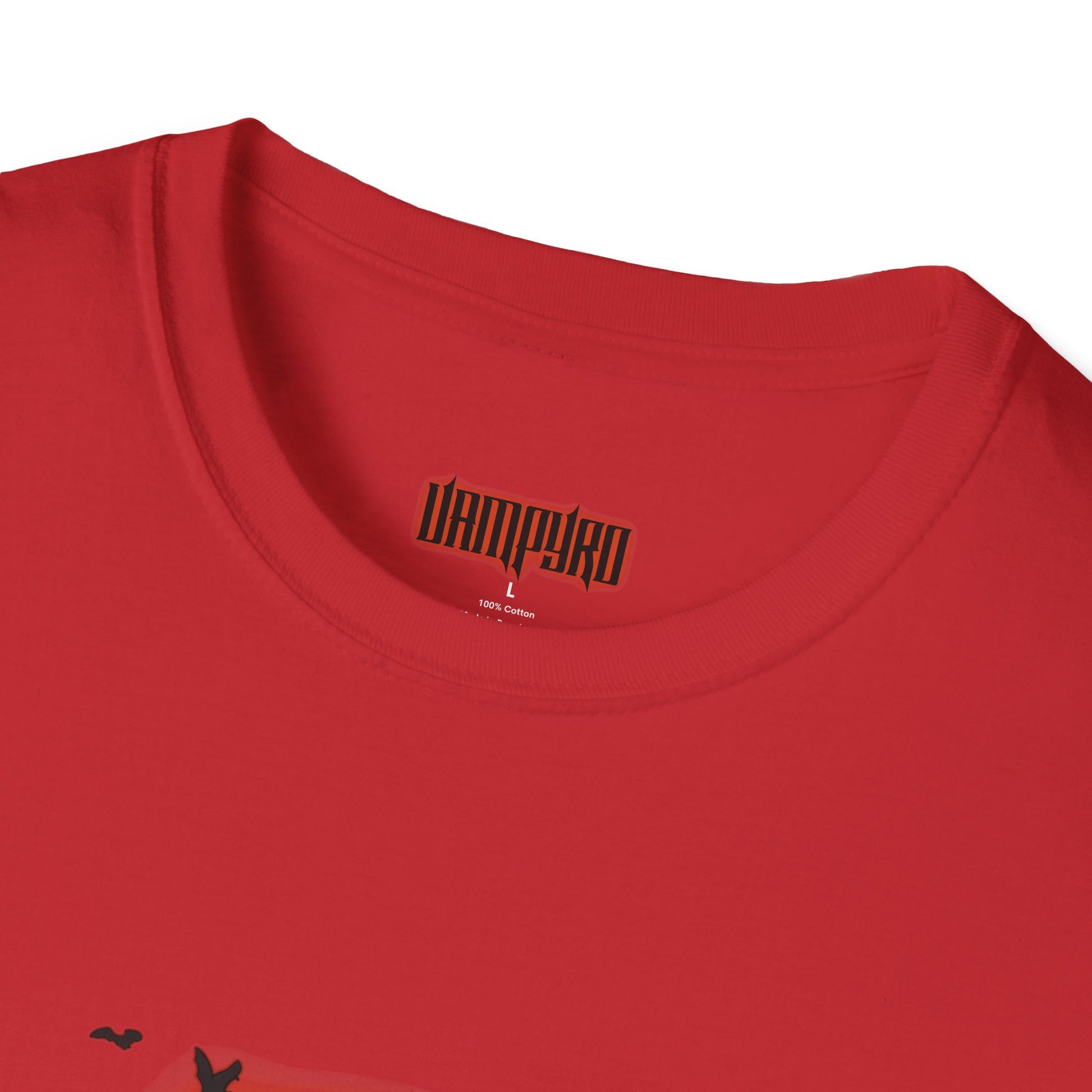 Vampire Crimson Original Graphic T-Shirt, Unisex Tee for Cosplay, Halloween Costume, Casual Wear, Edgy Street Style, Gift for Fans