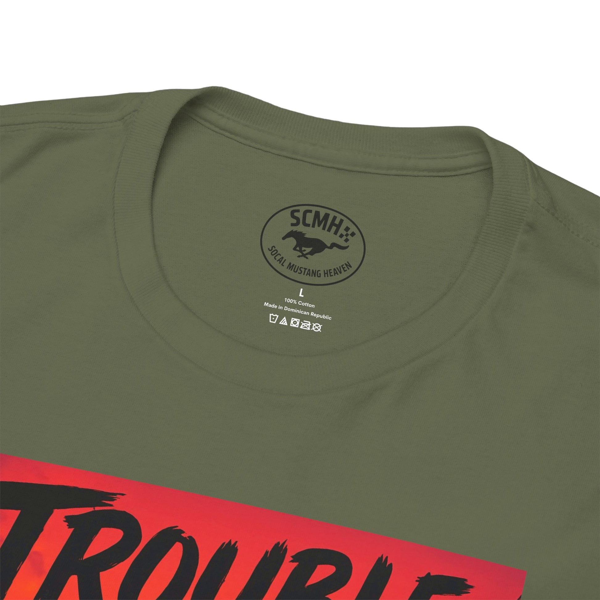 Trouble Retro Trouble Graphic Tee, Unisex Cotton T-Shirt, Cool Streetwear Shirt, Casual Summer Tee, Gift for Car Lovers
