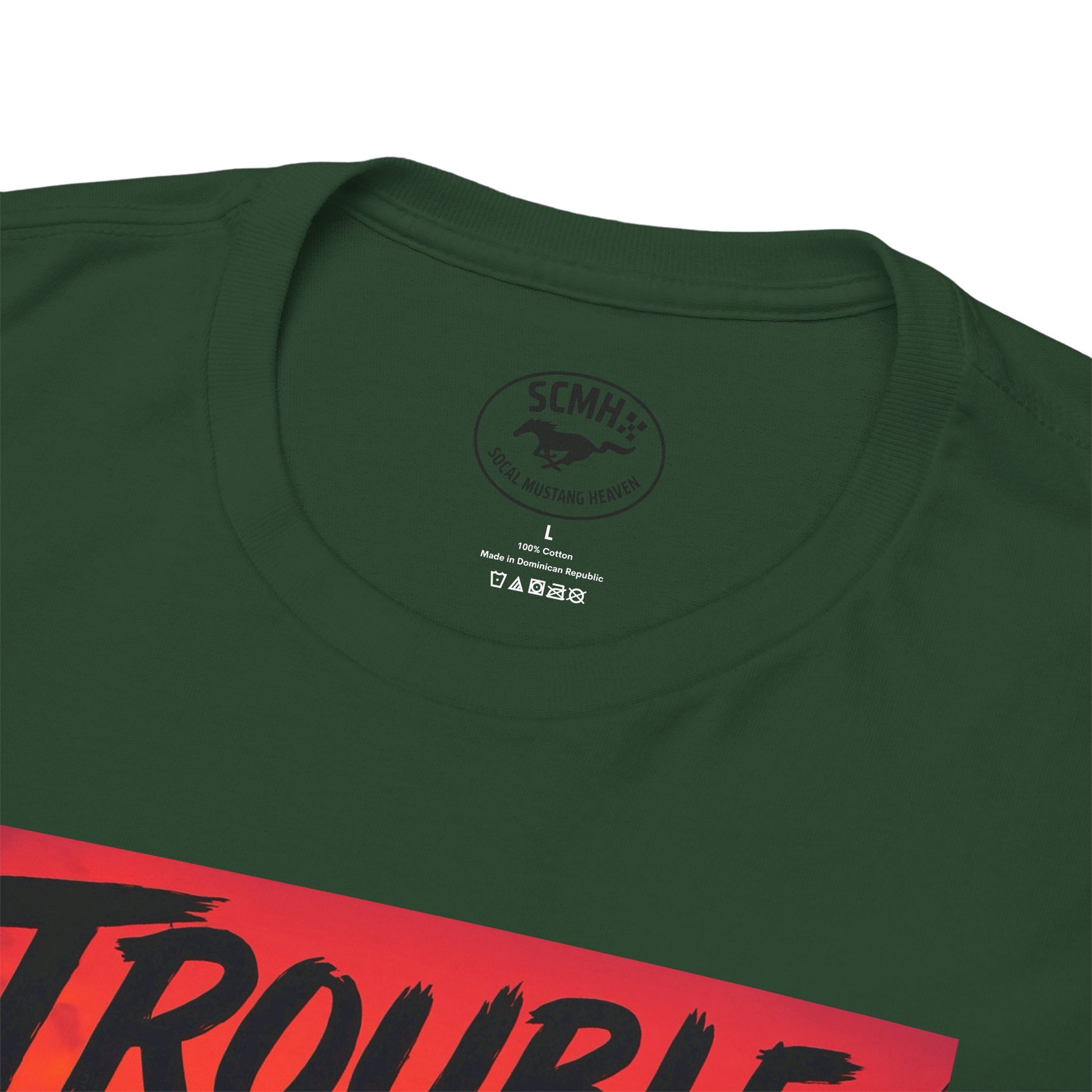 Trouble Retro Trouble Graphic Tee, Unisex Cotton T-Shirt, Cool Streetwear Shirt, Casual Summer Tee, Gift for Car Lovers