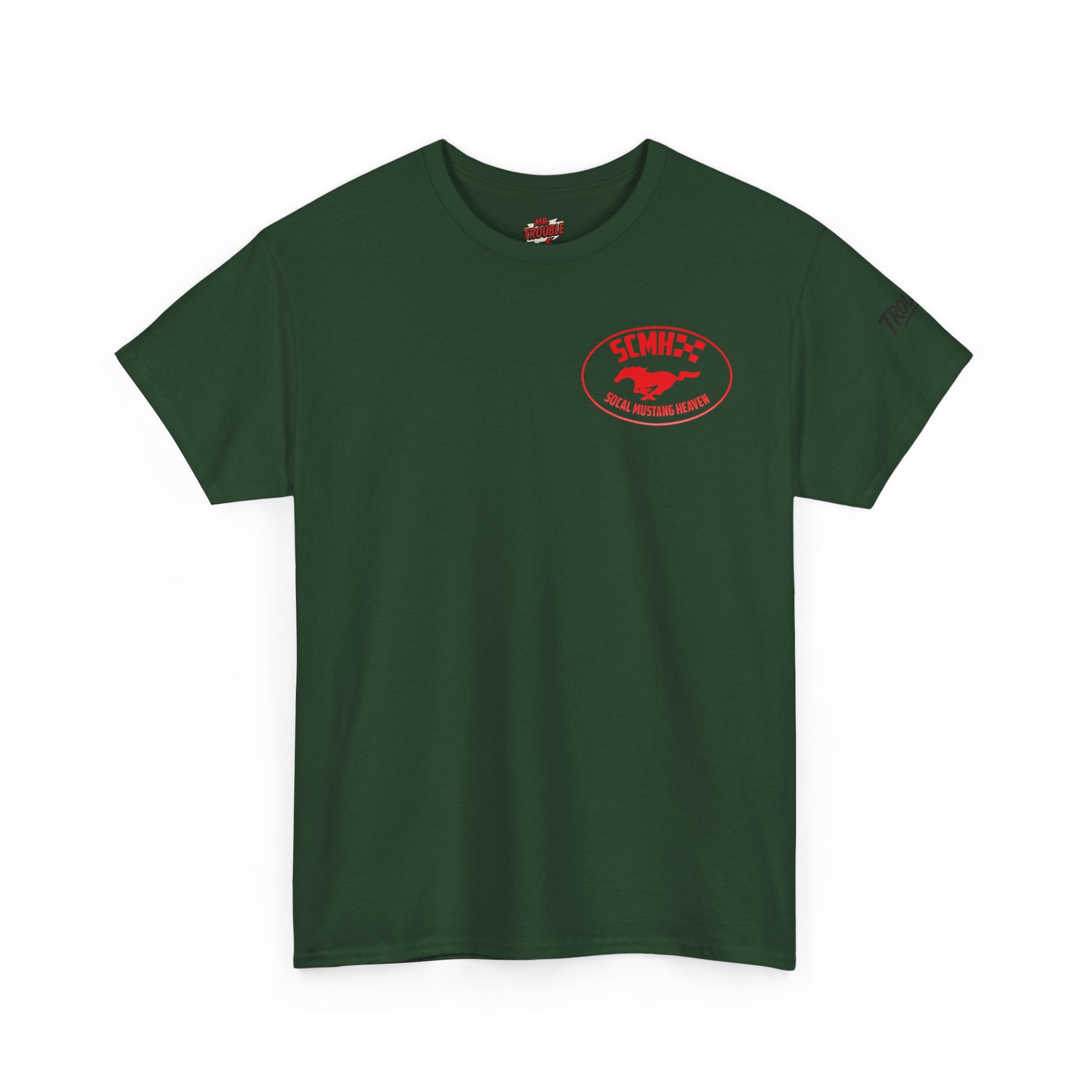 Unisex Heavy Cotton Tee with SoCal Mustang Heaven Design, Casual Tee, Gift for Car Lovers, Mustang Enthusiast Shirt, Iconic Graphic Tee