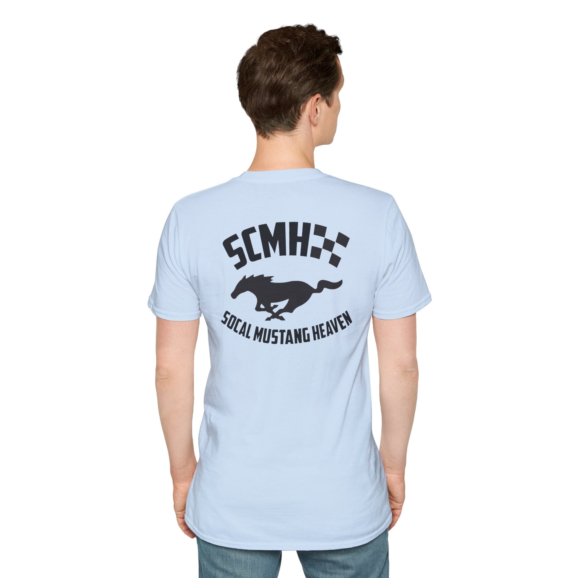 Mr. Trouble SoCal Mustang Heaven T-Shirt, Unisex Graphic Tee, Perfect for Car Lovers, Vintage Style, Gift for Horse Enthusiasts, Casual Wear