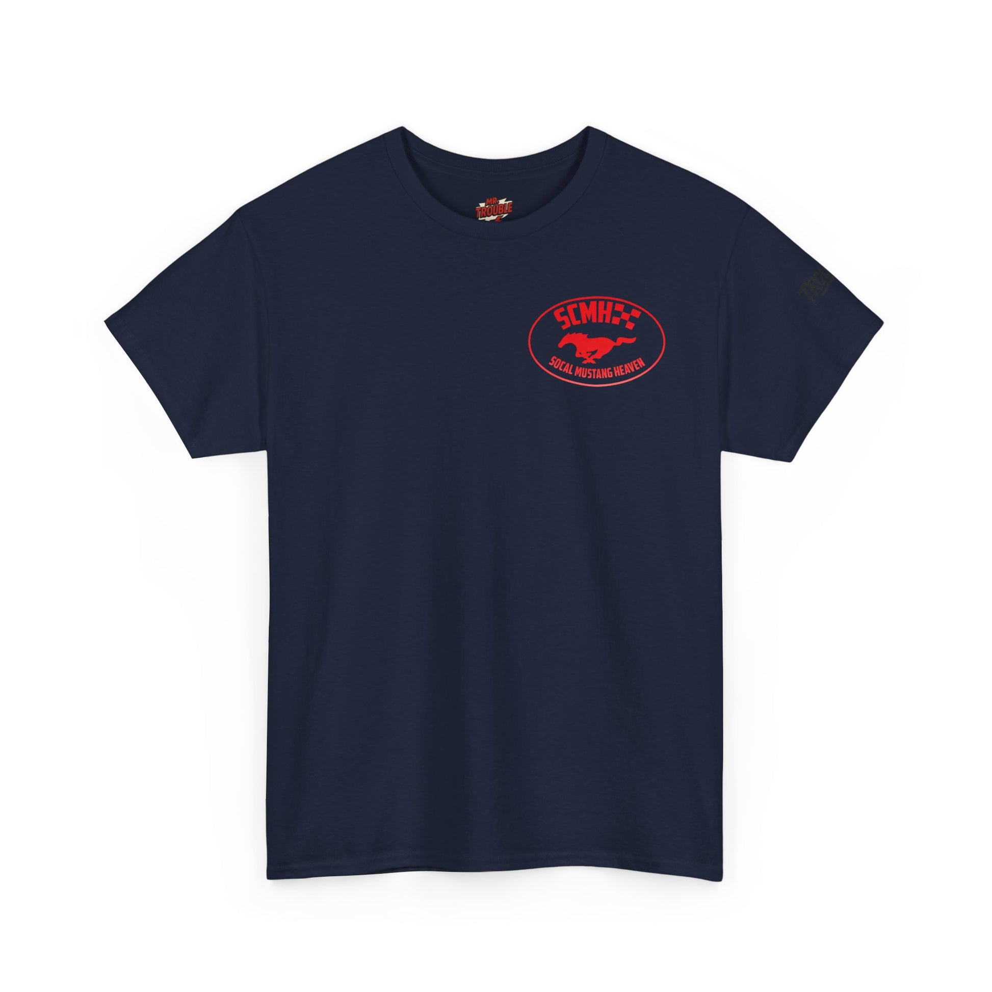 Unisex Heavy Cotton Tee with SoCal Mustang Heaven Design, Casual Tee, Gift for Car Lovers, Mustang Enthusiast Shirt, Iconic Graphic Tee