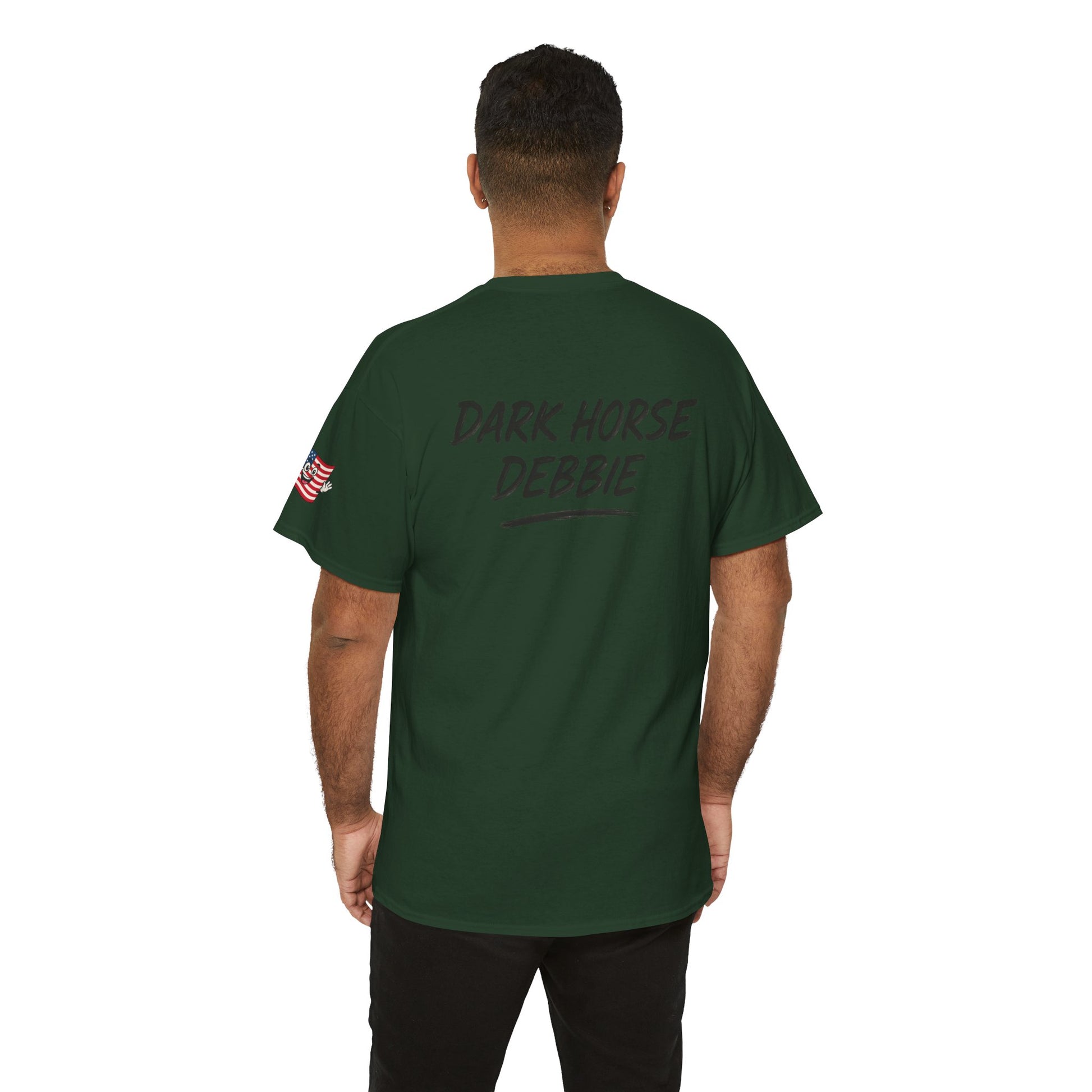 Dark Horse Debbie Patriotic Car Enthusiast Tee - Perfect for Independence Day, Gift for Dad, Car Show, Track Day, Summer Style
