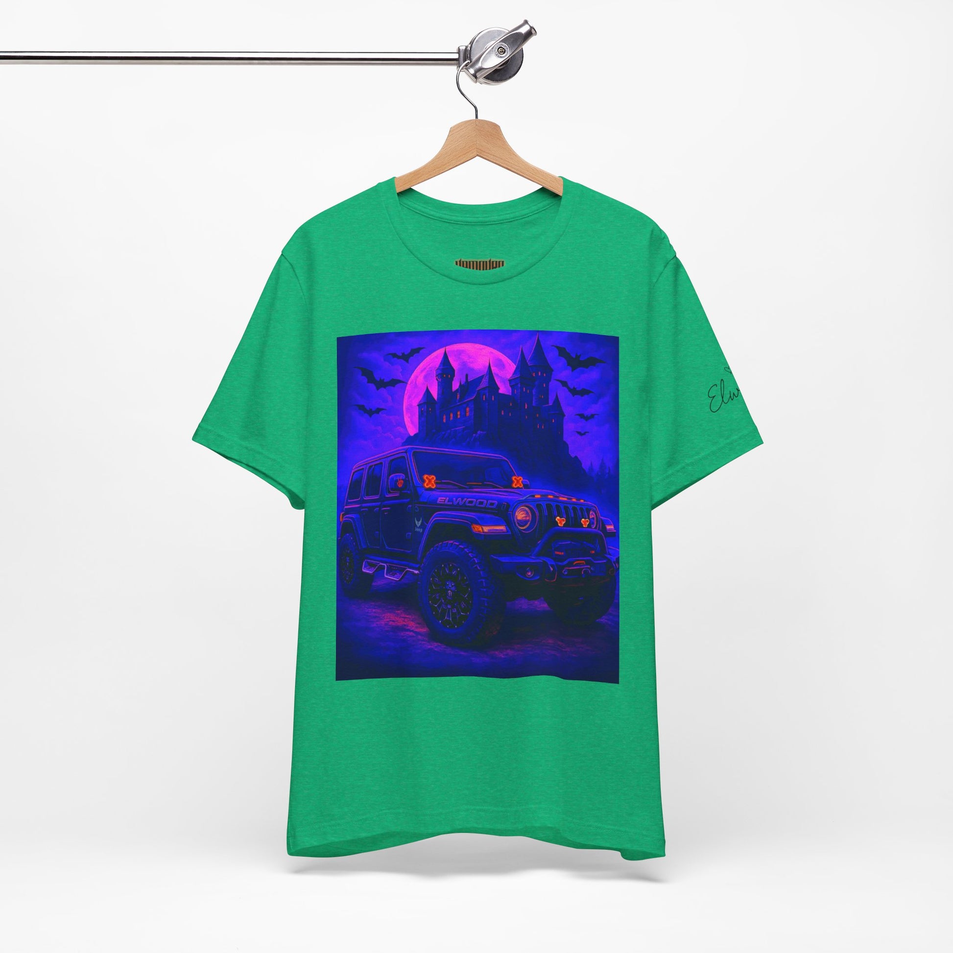 Elwood Jeep Adventure Tee - Perfect for Halloween, Road Trips, Outdoor Enthusiasts, Gift for Him or Her, Jeep Lovers, Casual Style