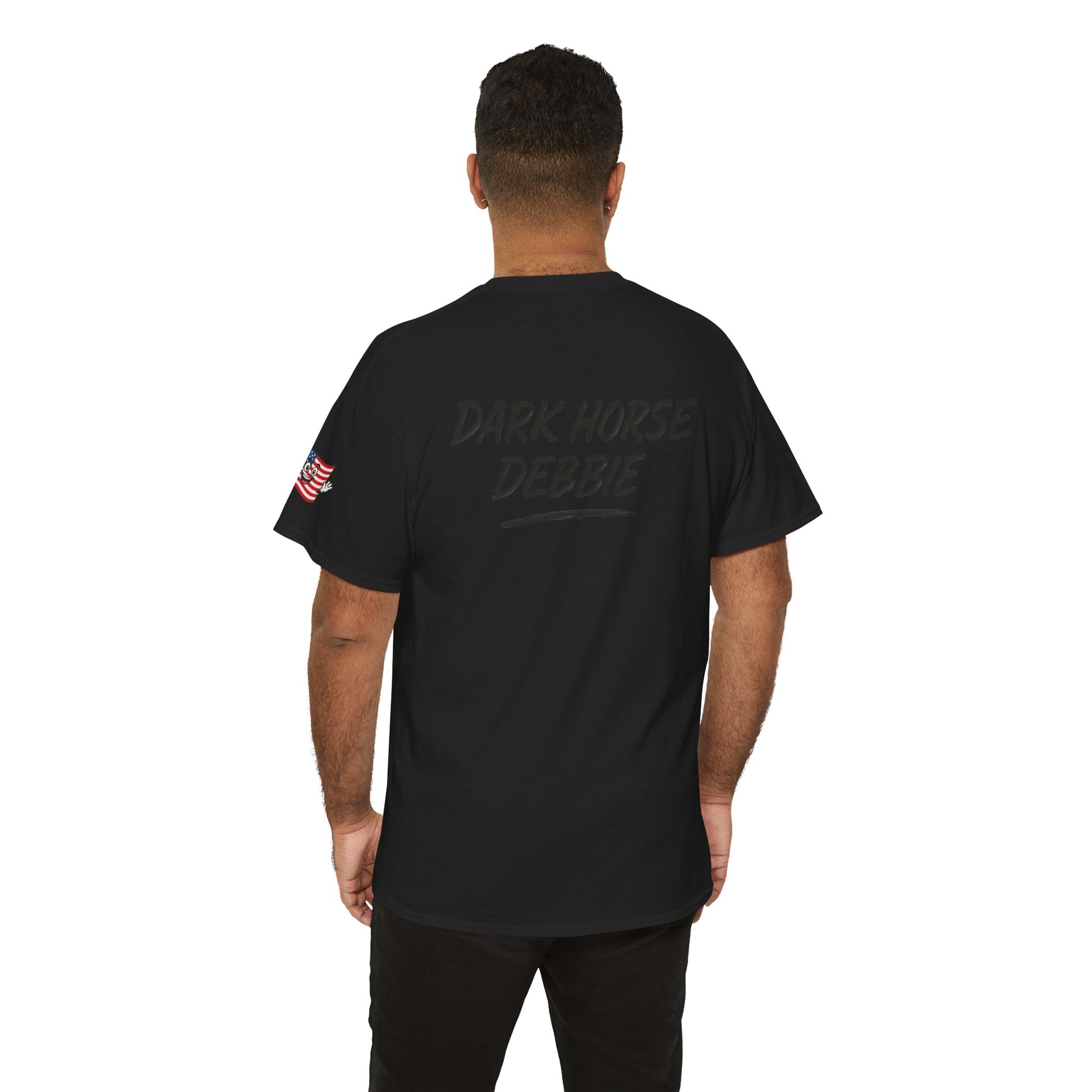 Dark Horse Debbie Patriotic Car Enthusiast Tee - Perfect for Independence Day, Gift for Dad, Car Show, Track Day, Summer Style