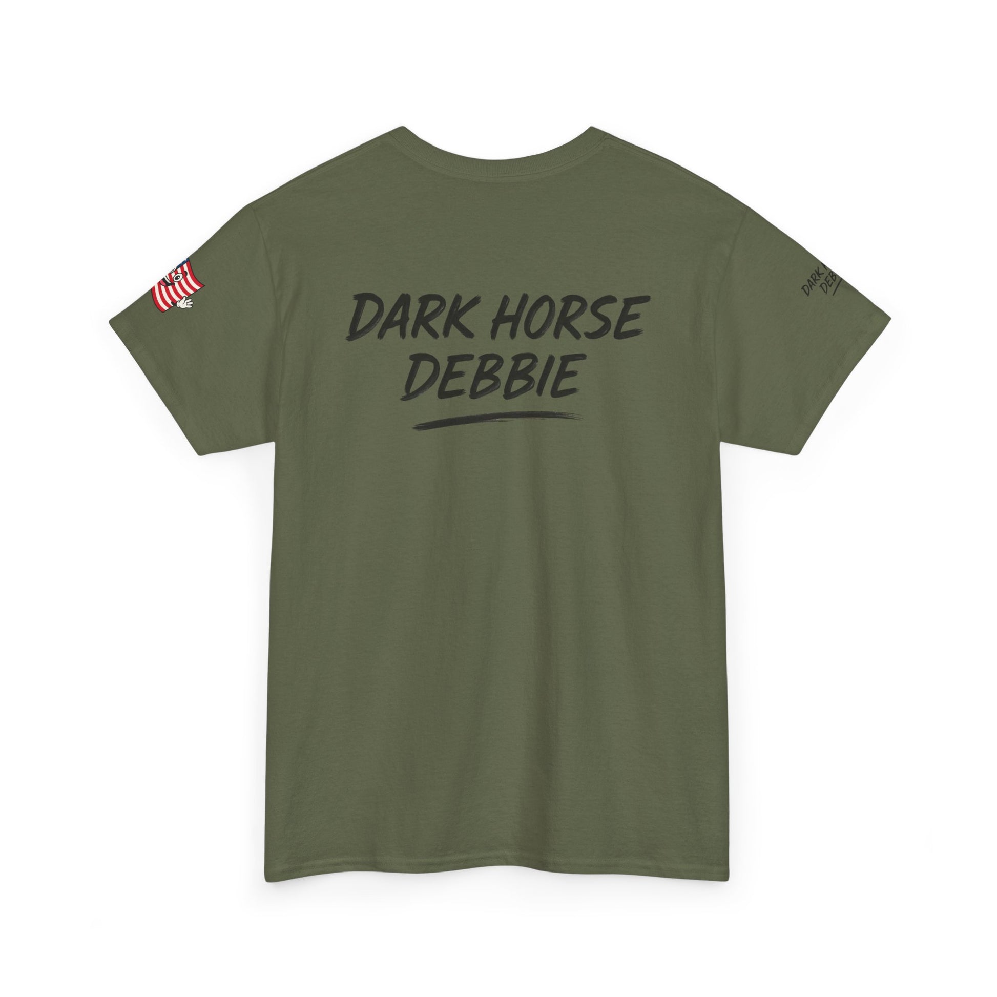 Dark Horse Debbie Patriotic Car Enthusiast Tee - Perfect for Independence Day, Gift for Dad, Car Show, Track Day, Summer Style