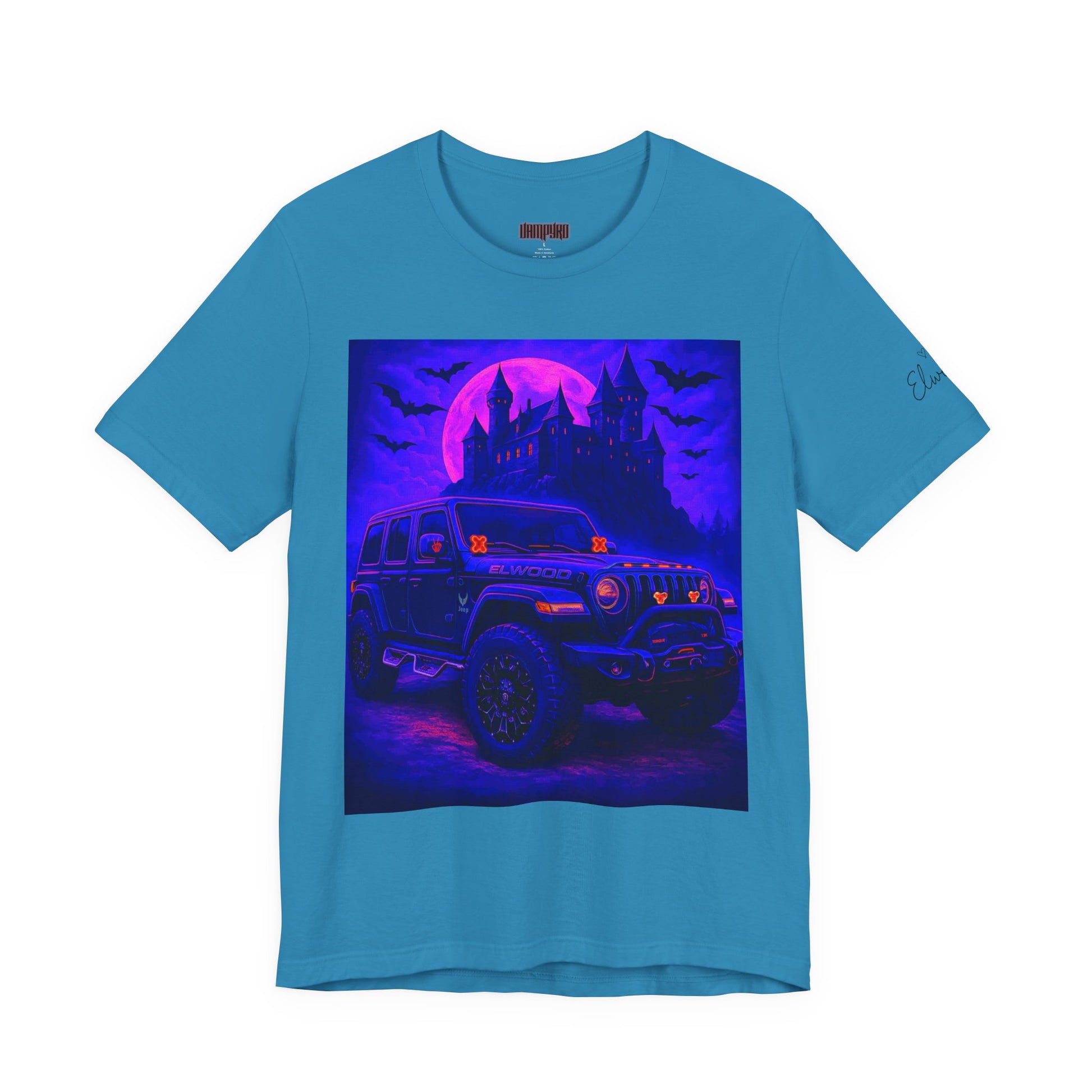 Elwood Jeep Adventure Tee - Perfect for Halloween, Road Trips, Outdoor Enthusiasts, Gift for Him or Her, Jeep Lovers, Casual Style