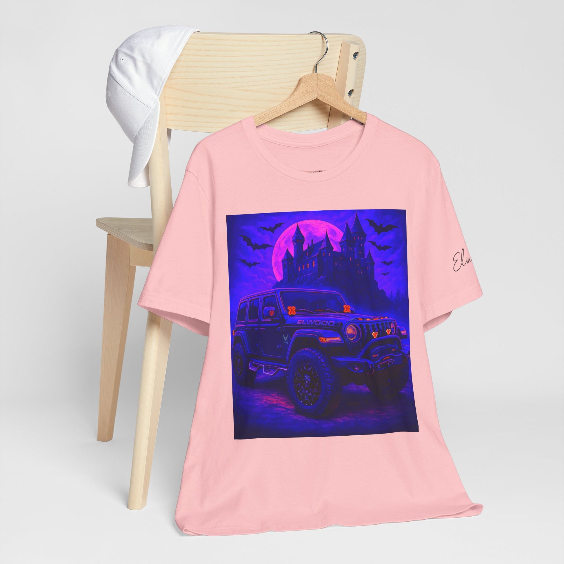 Elwood Jeep Adventure Tee - Perfect for Halloween, Road Trips, Outdoor Enthusiasts, Gift for Him or Her, Jeep Lovers, Casual Style