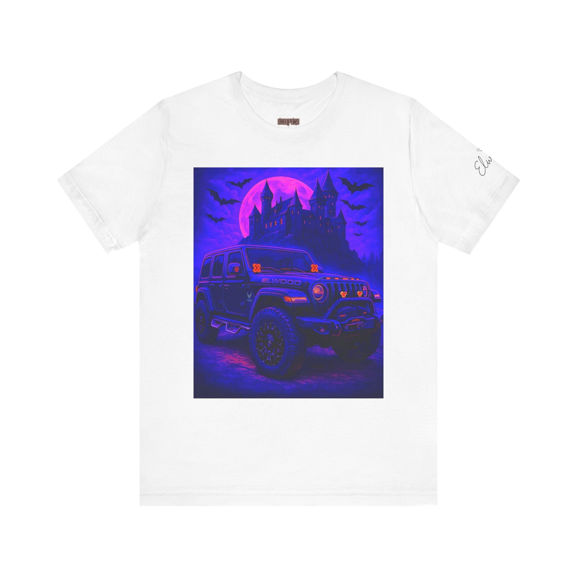 Elwood Jeep Adventure Tee - Perfect for Halloween, Road Trips, Outdoor Enthusiasts, Gift for Him or Her, Jeep Lovers, Casual Style