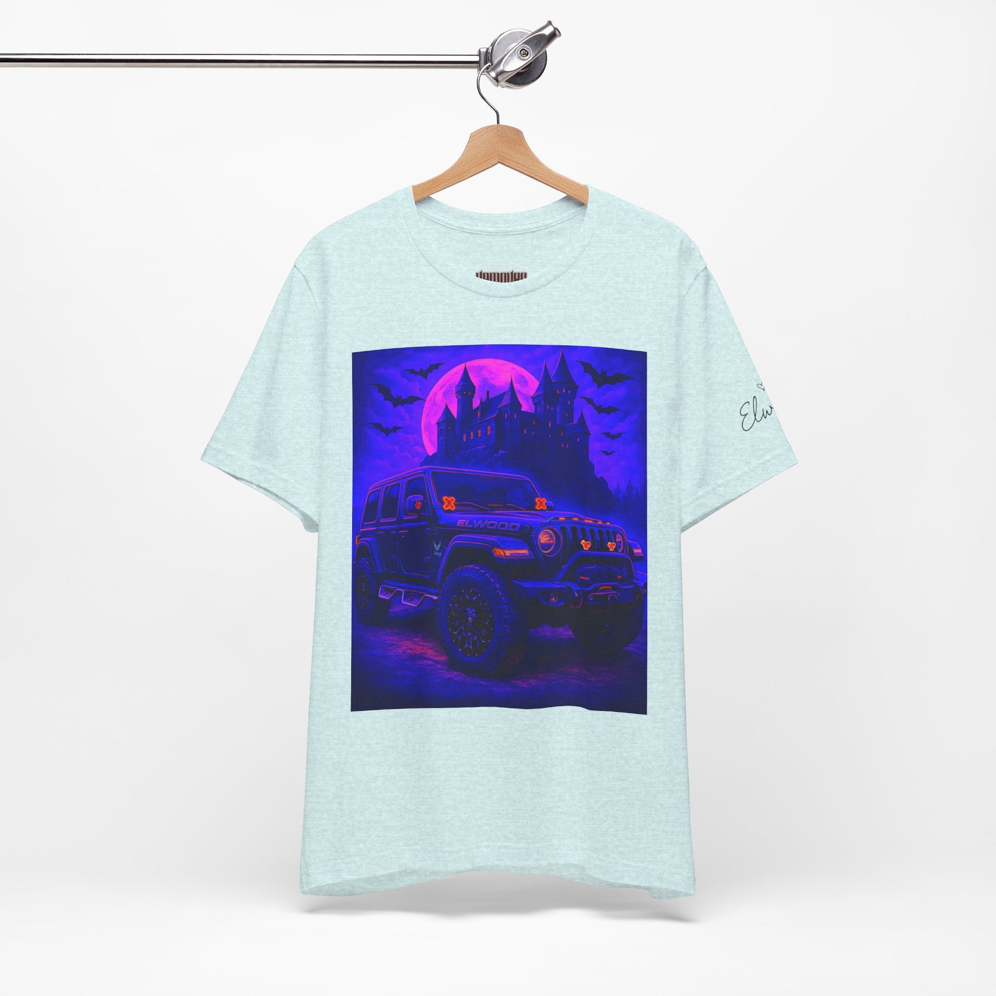 Elwood Jeep Adventure Tee - Perfect for Halloween, Road Trips, Outdoor Enthusiasts, Gift for Him or Her, Jeep Lovers, Casual Style
