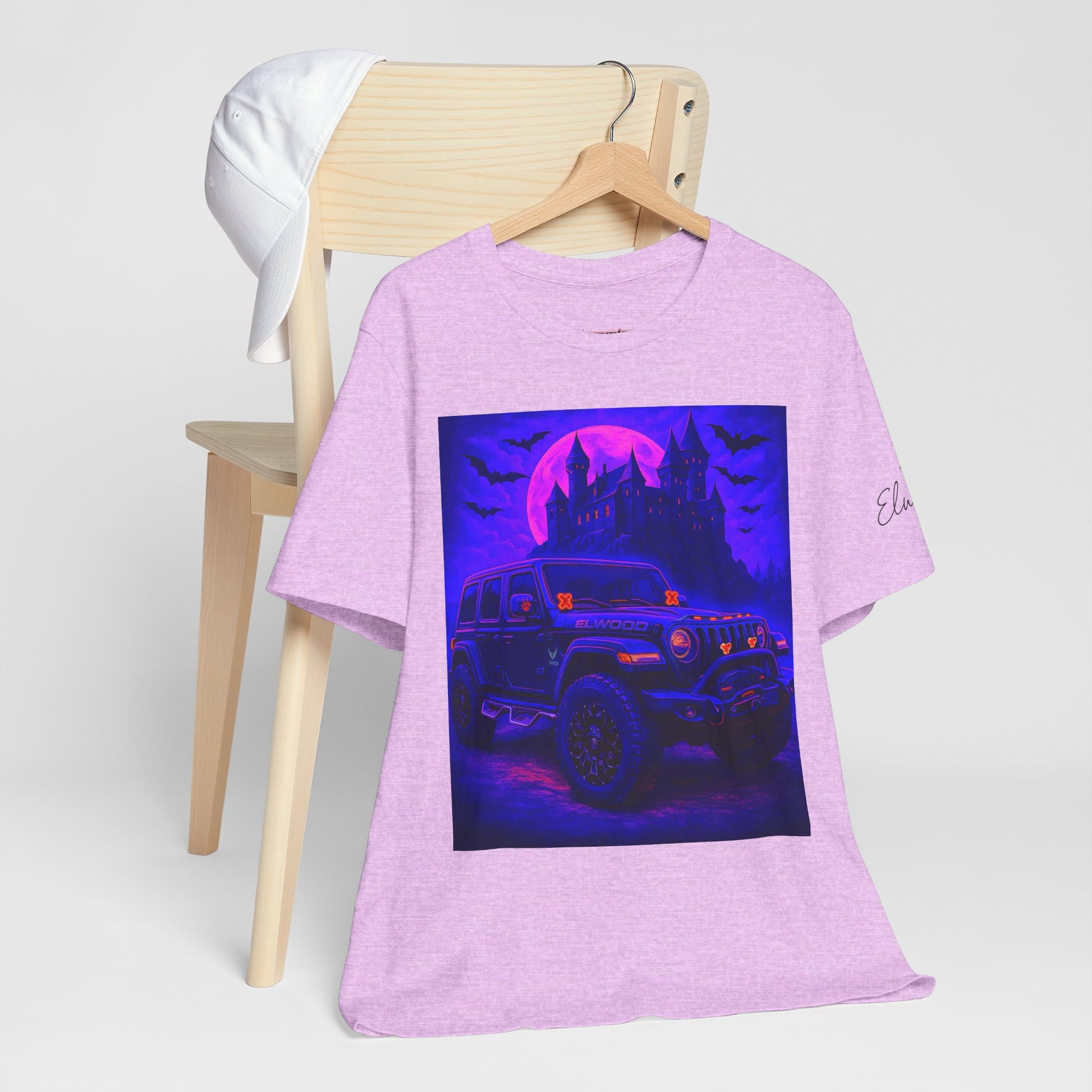 Elwood Jeep Adventure Tee - Perfect for Halloween, Road Trips, Outdoor Enthusiasts, Gift for Him or Her, Jeep Lovers, Casual Style