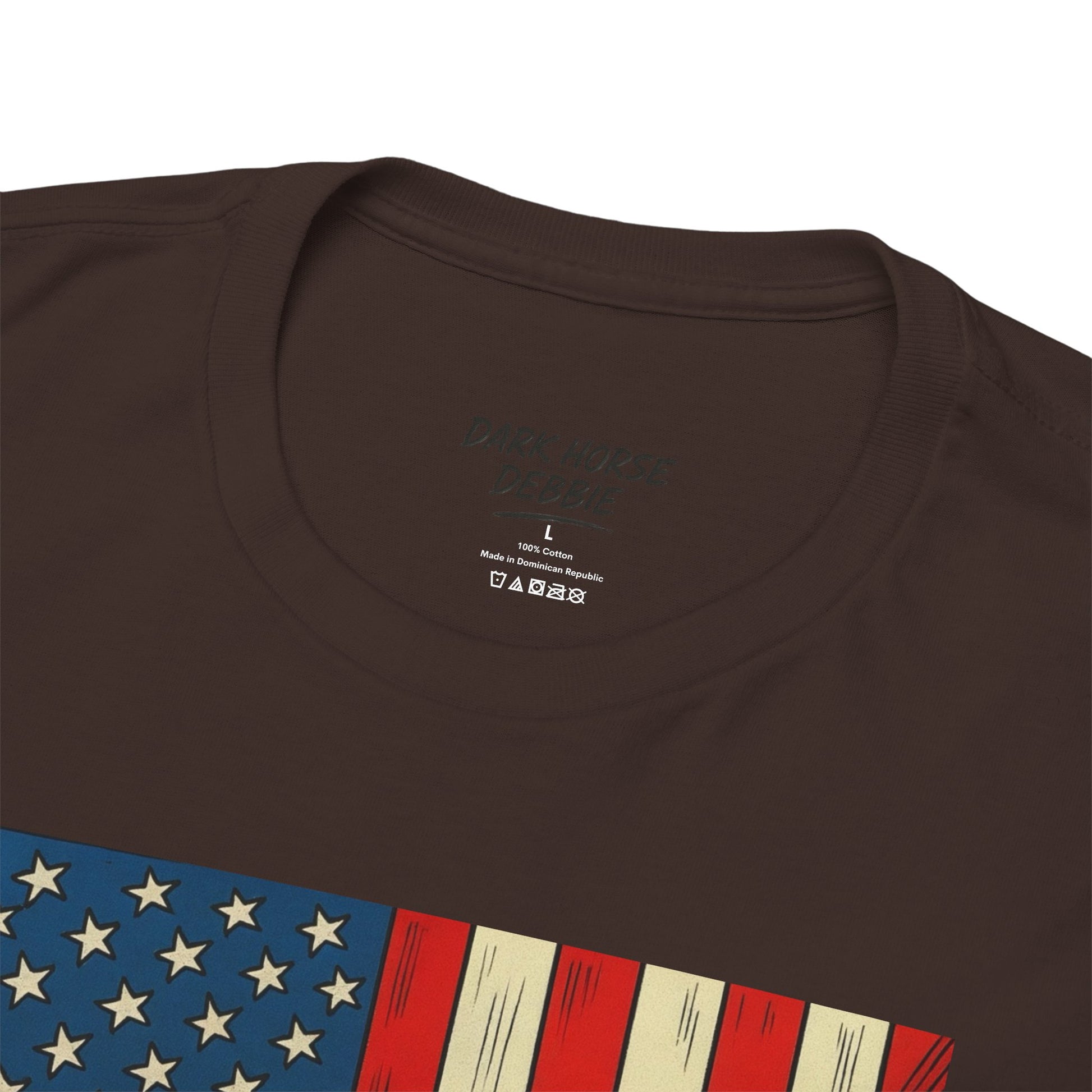 Dark Horse Debbie Patriotic Car Enthusiast Tee - Perfect for Independence Day, Gift for Dad, Car Show, Track Day, Summer Style