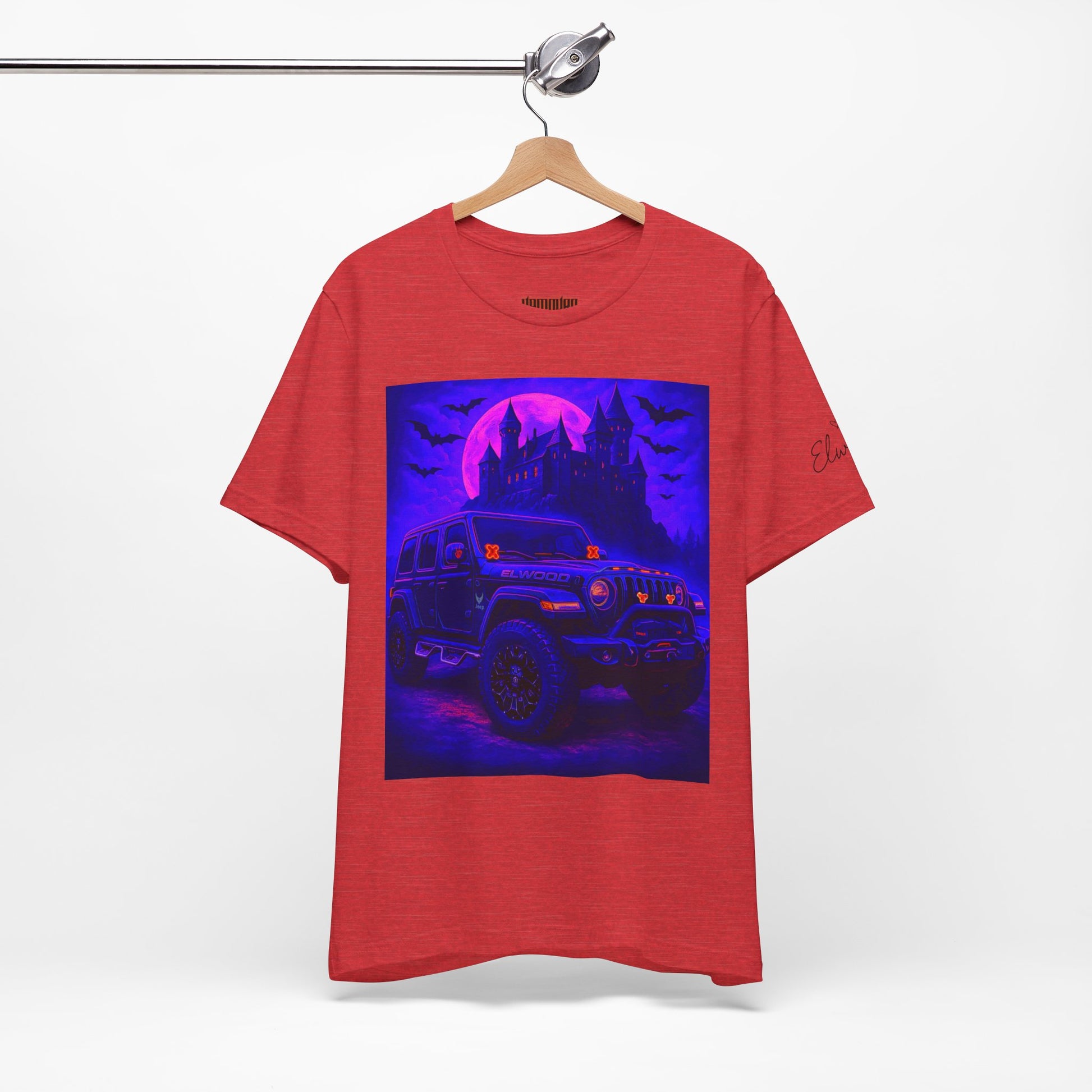 Elwood Jeep Adventure Tee - Perfect for Halloween, Road Trips, Outdoor Enthusiasts, Gift for Him or Her, Jeep Lovers, Casual Style