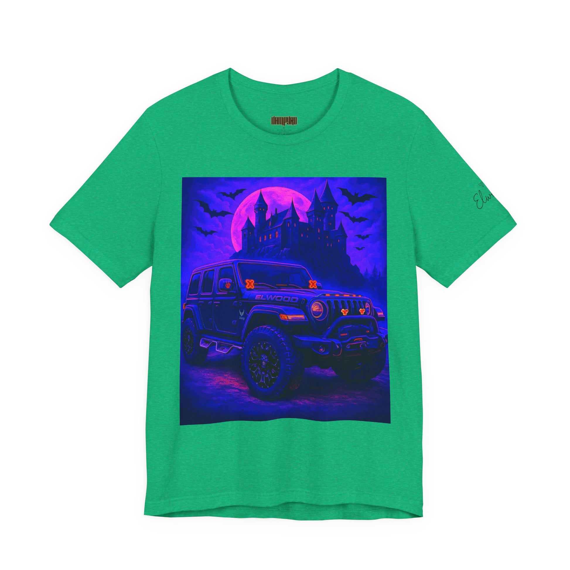 Elwood Jeep Adventure Tee - Perfect for Halloween, Road Trips, Outdoor Enthusiasts, Gift for Him or Her, Jeep Lovers, Casual Style