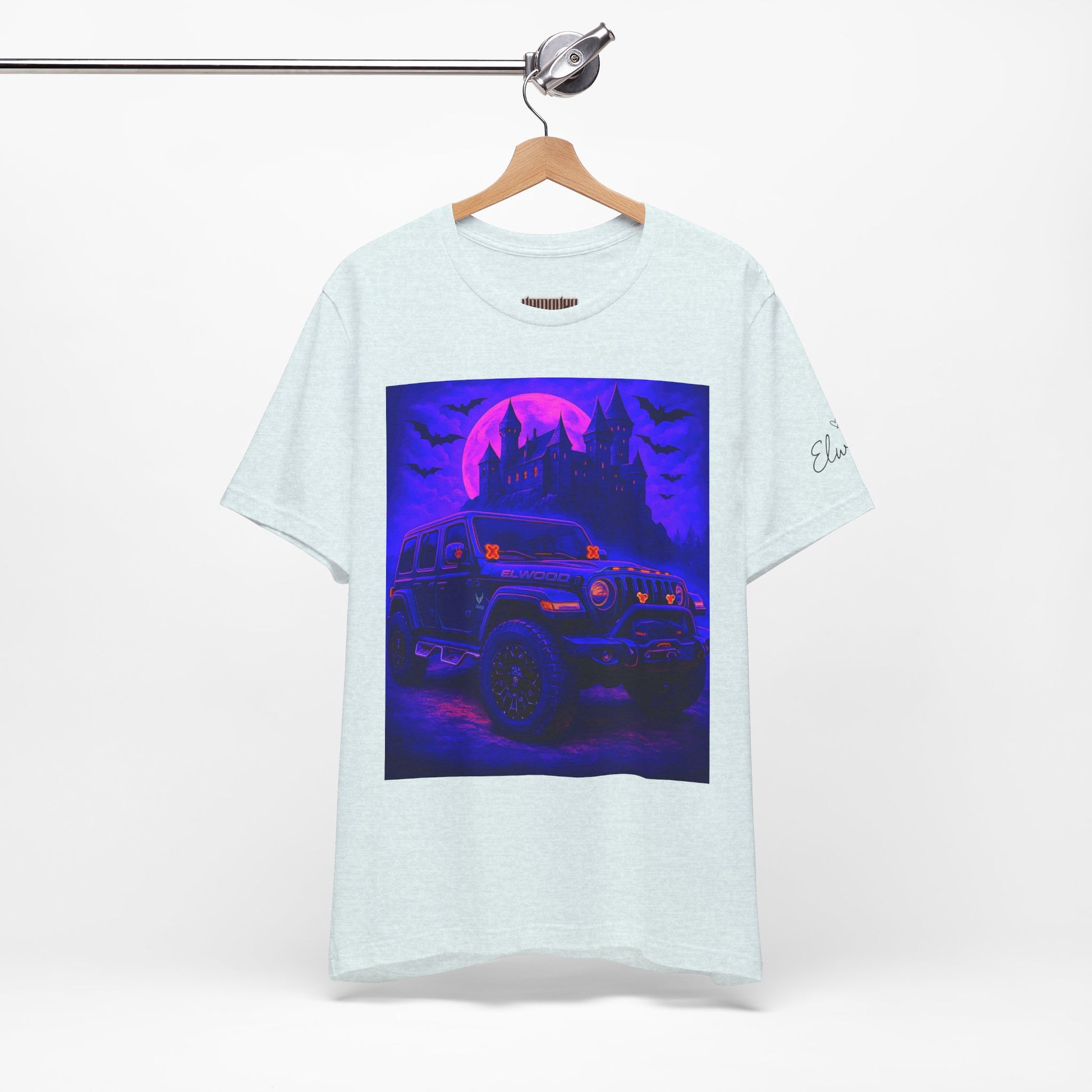 Elwood Jeep Adventure Tee - Perfect for Halloween, Road Trips, Outdoor Enthusiasts, Gift for Him or Her, Jeep Lovers, Casual Style