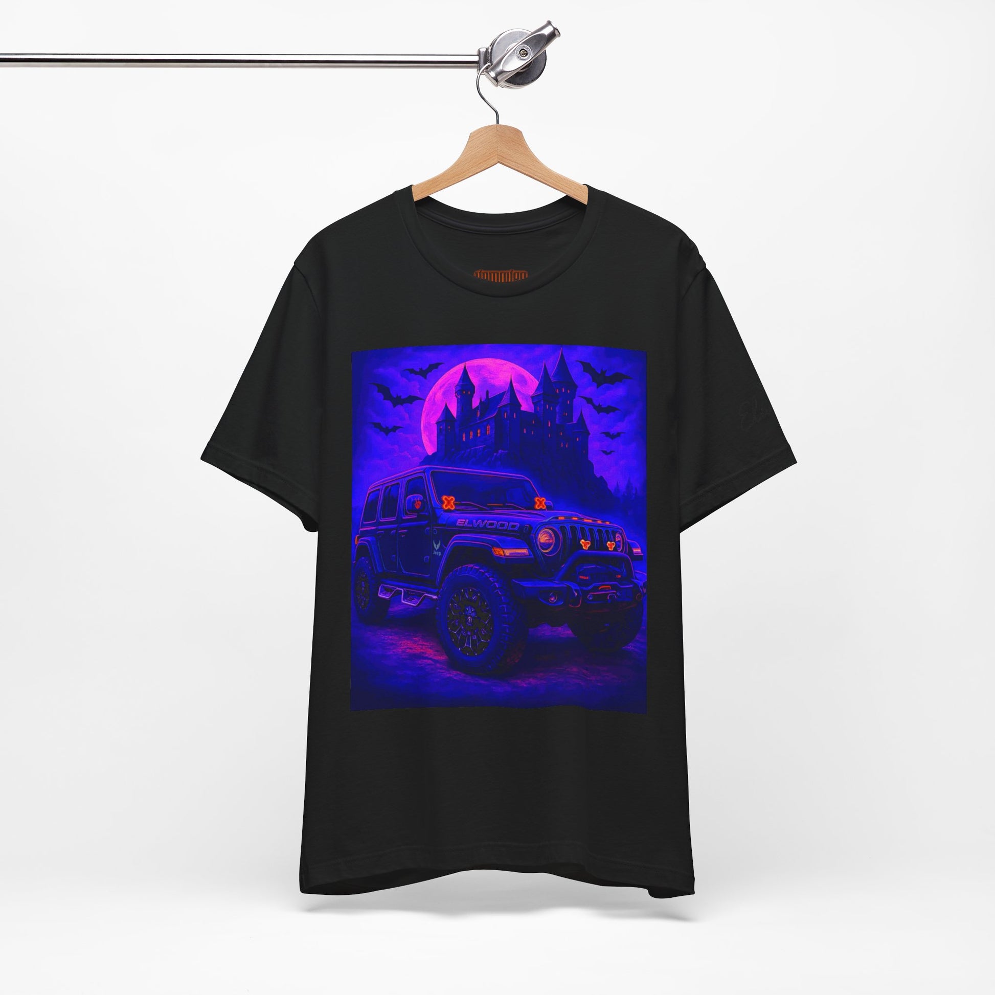 Elwood Jeep Adventure Tee - Perfect for Halloween, Road Trips, Outdoor Enthusiasts, Gift for Him or Her, Jeep Lovers, Casual Style