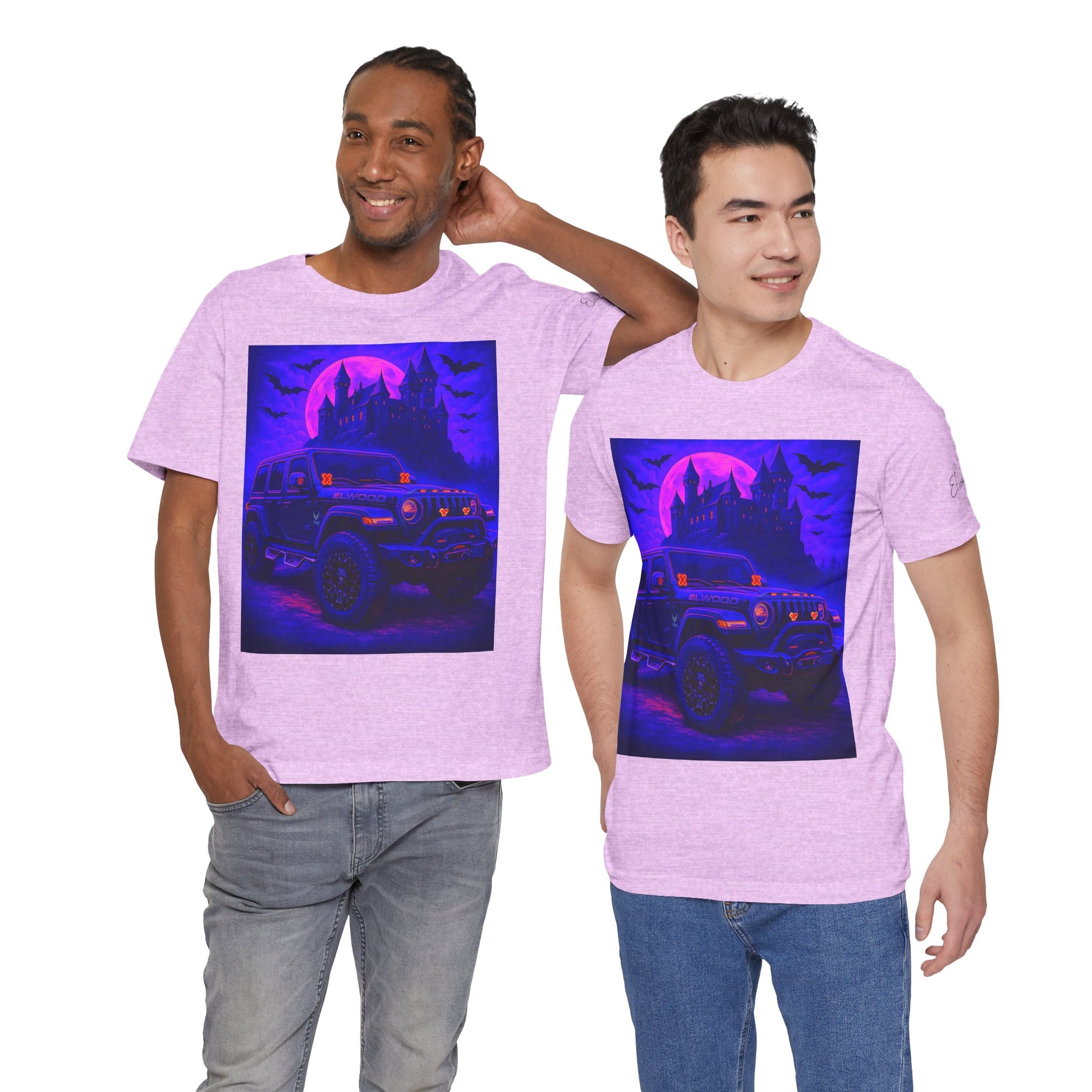 Elwood Jeep Adventure Tee - Perfect for Halloween, Road Trips, Outdoor Enthusiasts, Gift for Him or Her, Jeep Lovers, Casual Style