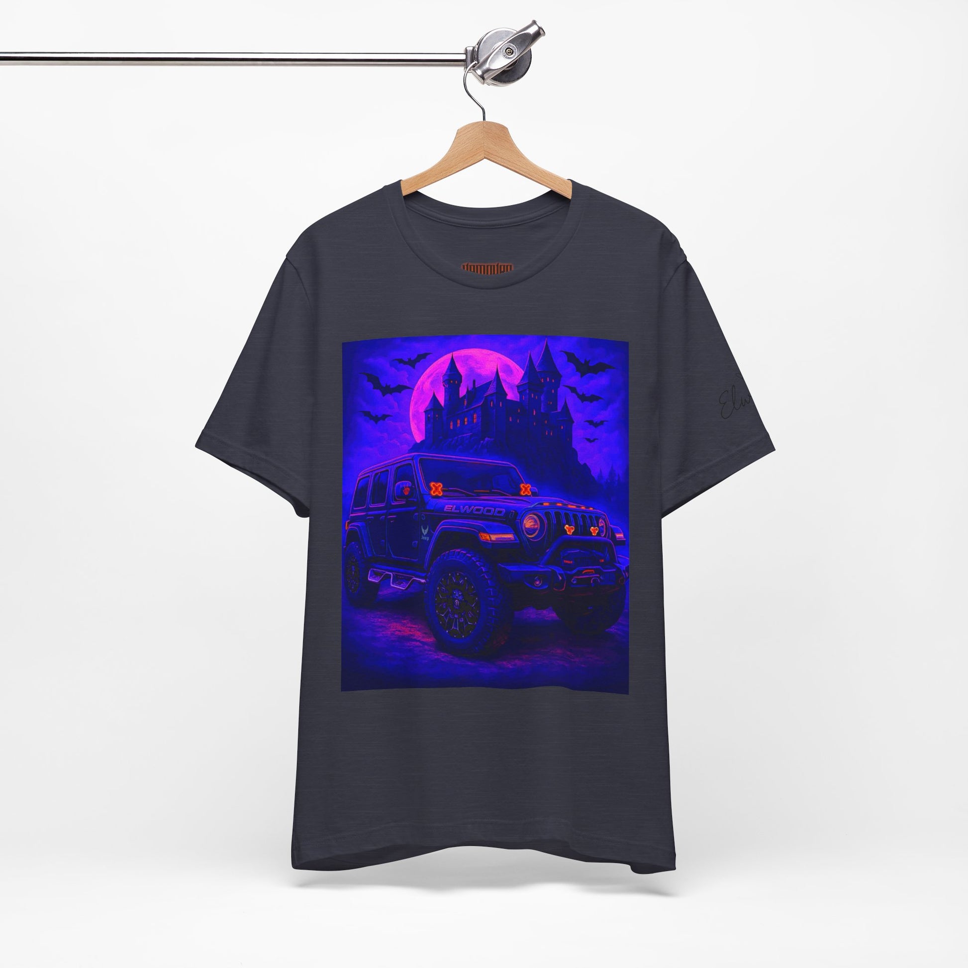 Elwood Jeep Adventure Tee - Perfect for Halloween, Road Trips, Outdoor Enthusiasts, Gift for Him or Her, Jeep Lovers, Casual Style