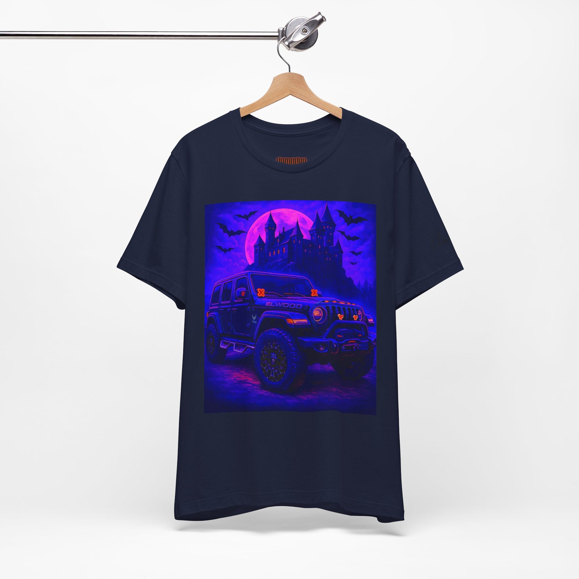 Elwood Jeep Adventure Tee - Perfect for Halloween, Road Trips, Outdoor Enthusiasts, Gift for Him or Her, Jeep Lovers, Casual Style